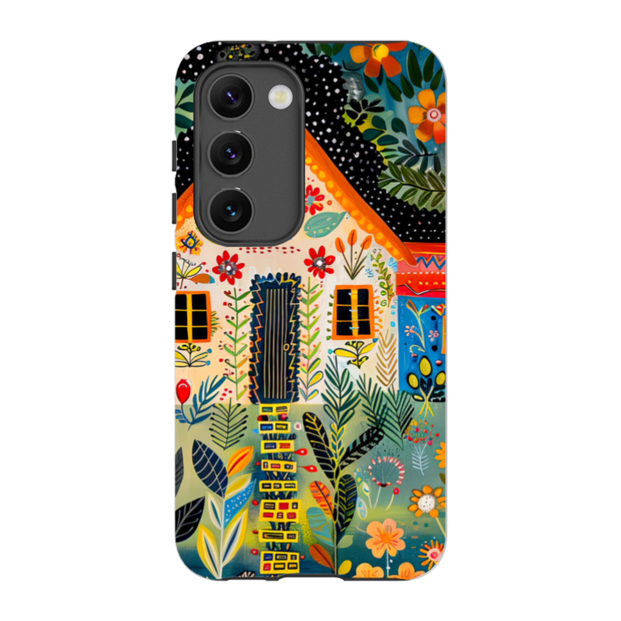 Samsung Tough Case - Folk Art House II