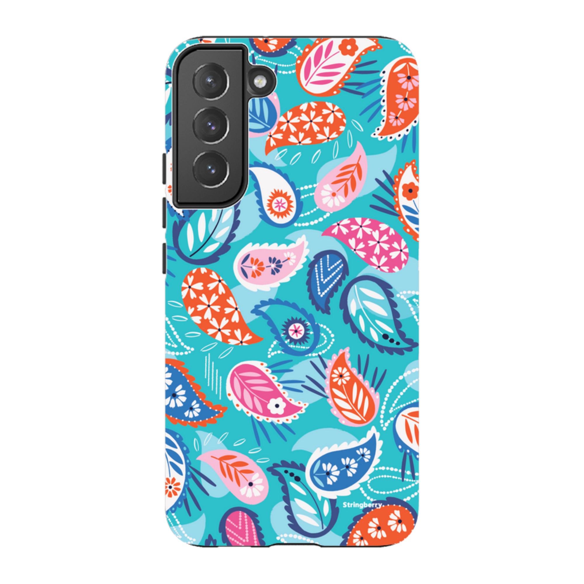Samsung Tough Case - Paisley Blue By Ali Brookes