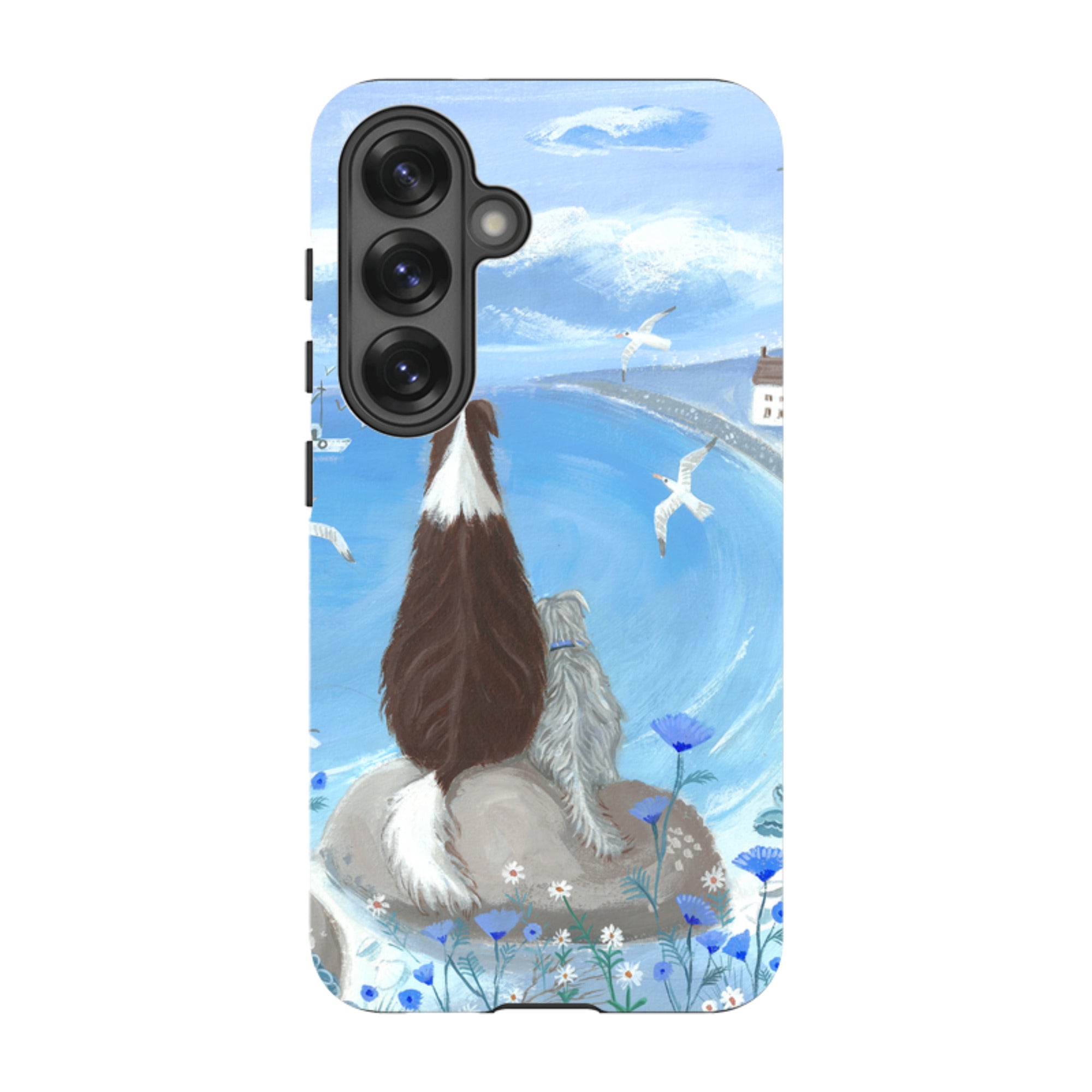 Samsung Tough Case - Beach Dog By Mary Stubberfield