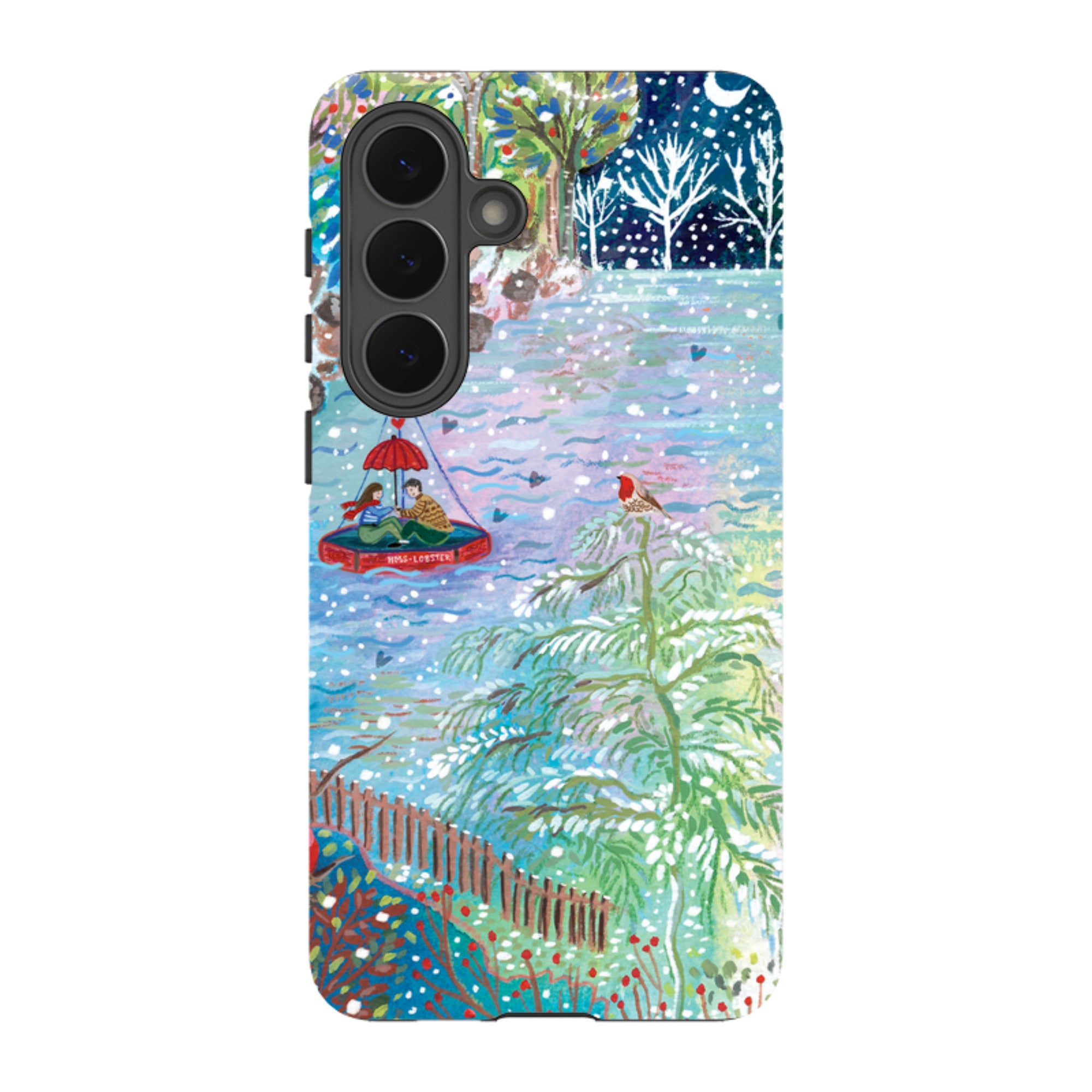 Samsung Tough Case - A Wee Winter Harbour By Emma Frances Grant