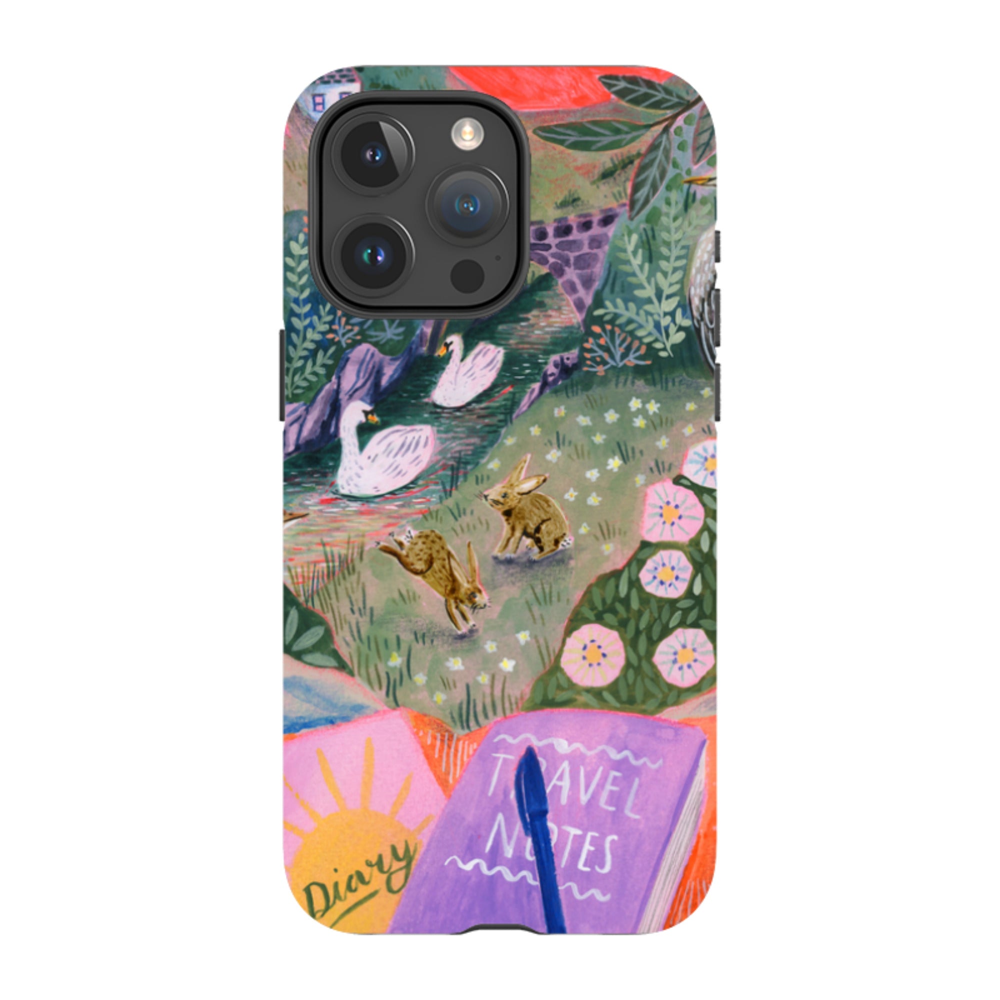 iPhone Tough Case - Wanderlust Camping Trip By Lee Foster Wilson