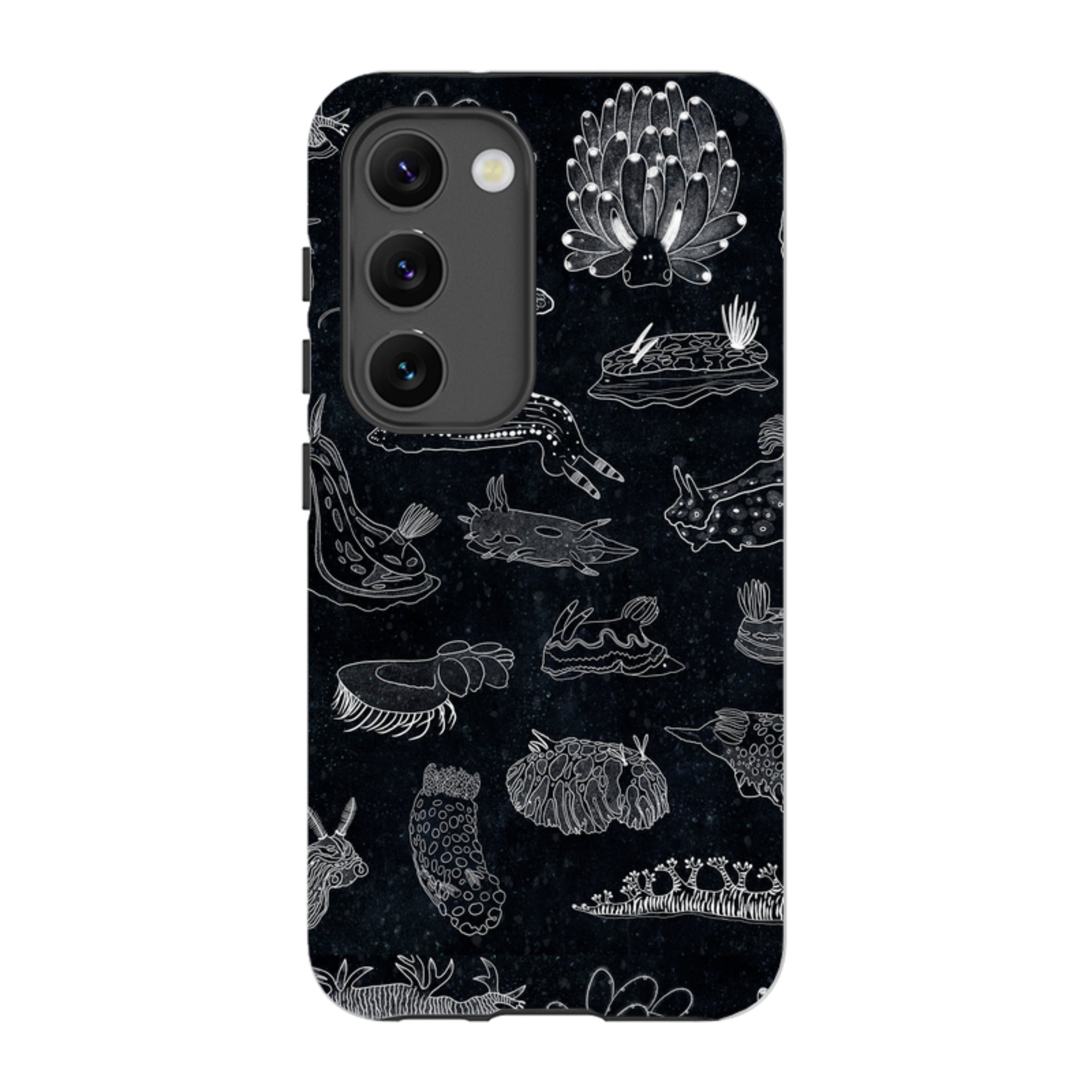 Samsung Tough Case - Nudibranch Line Drawing By Katherine Quinn