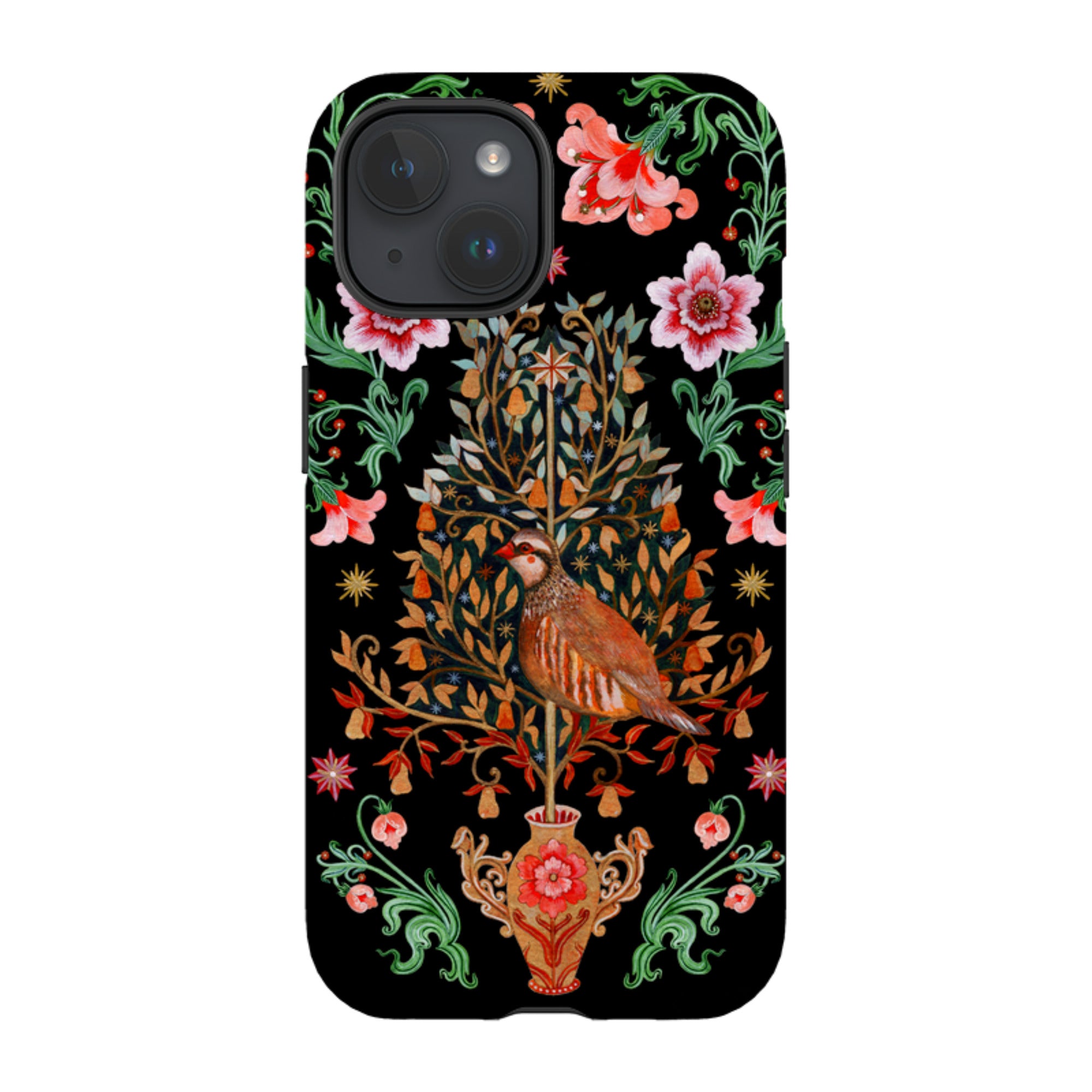 iPhone MagSafe Tough Case - Partridge Pear Tree By Maria Matos