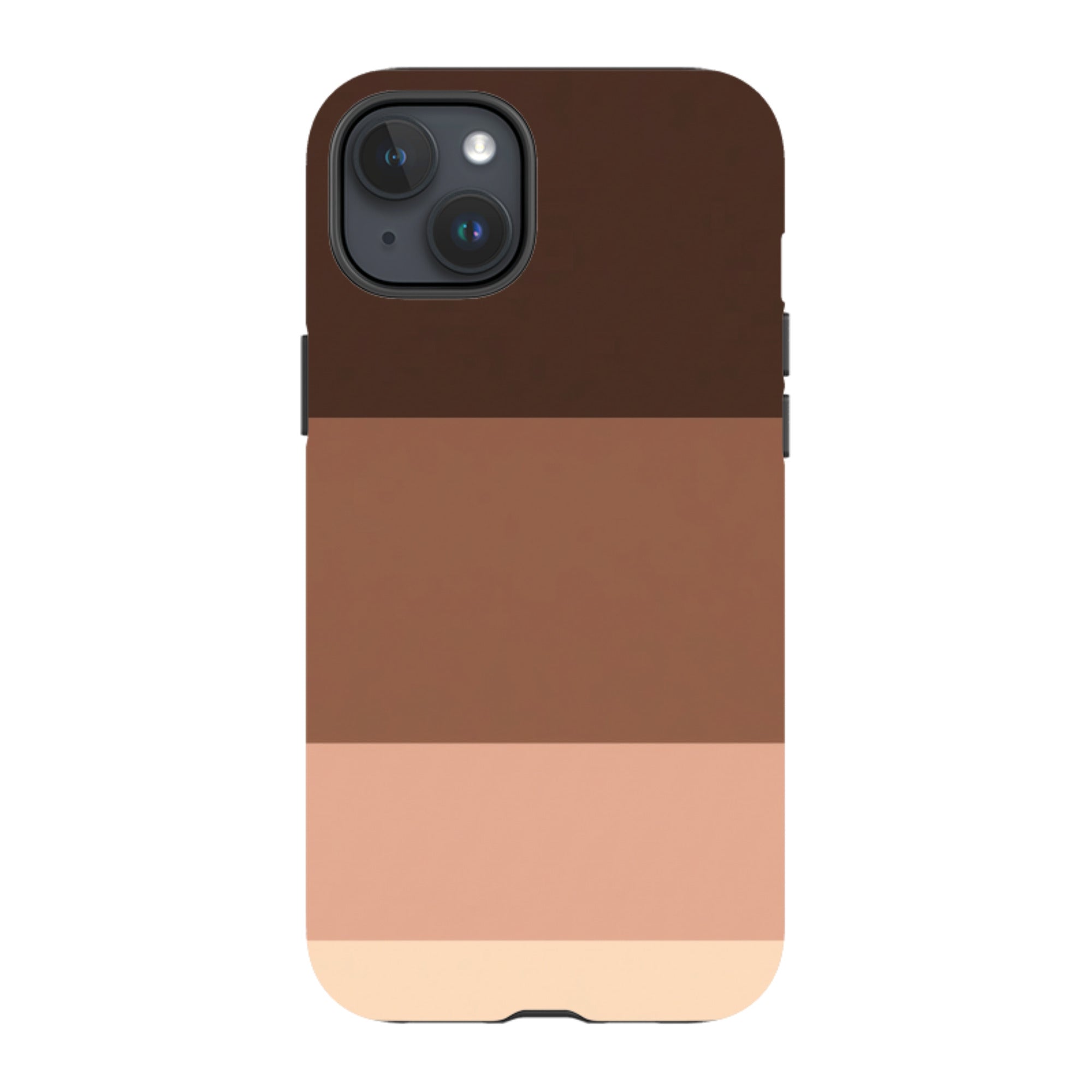 iPhone Tough Case - Brown Gradient