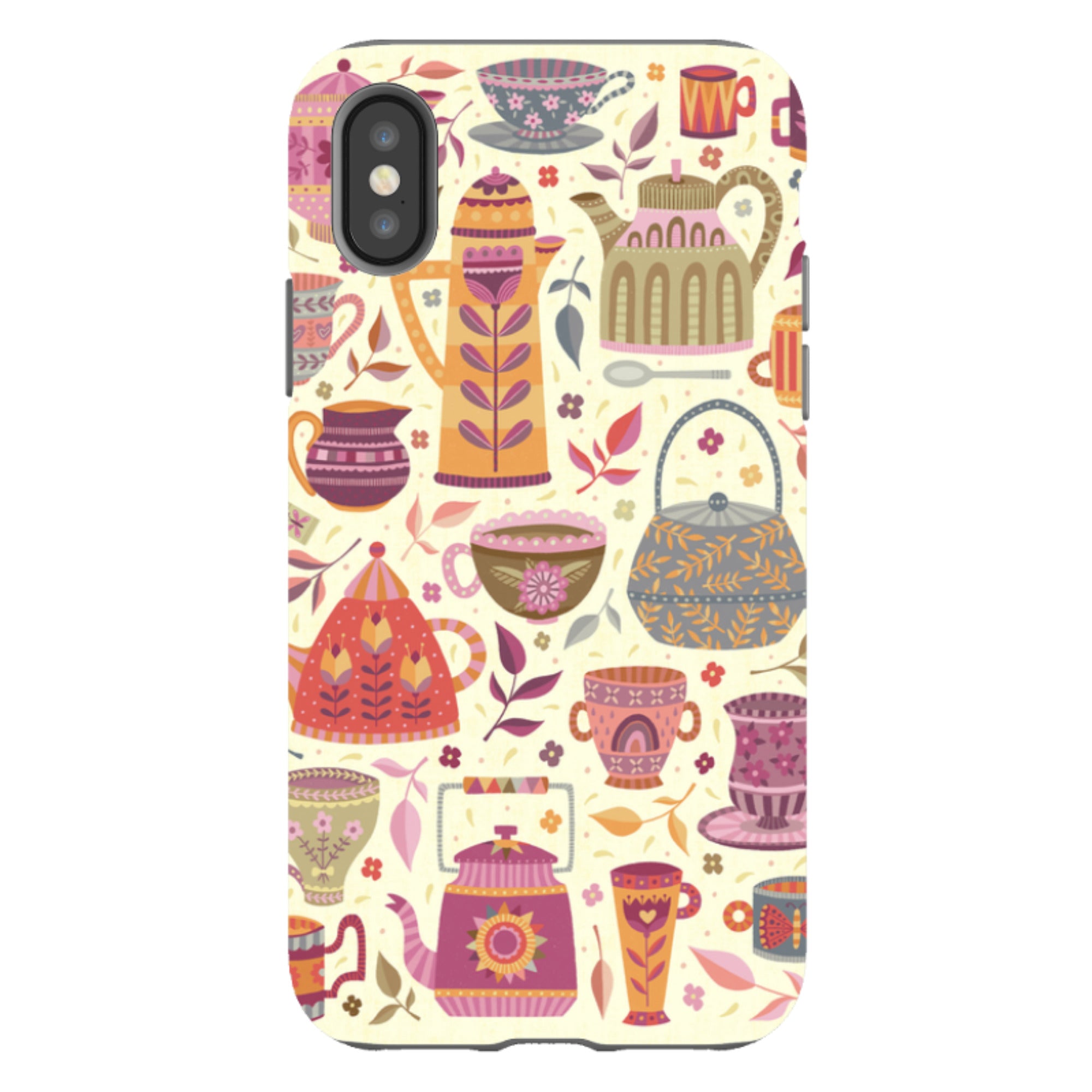 iPhone Tough Case - Tea Time By Suzy Taylor