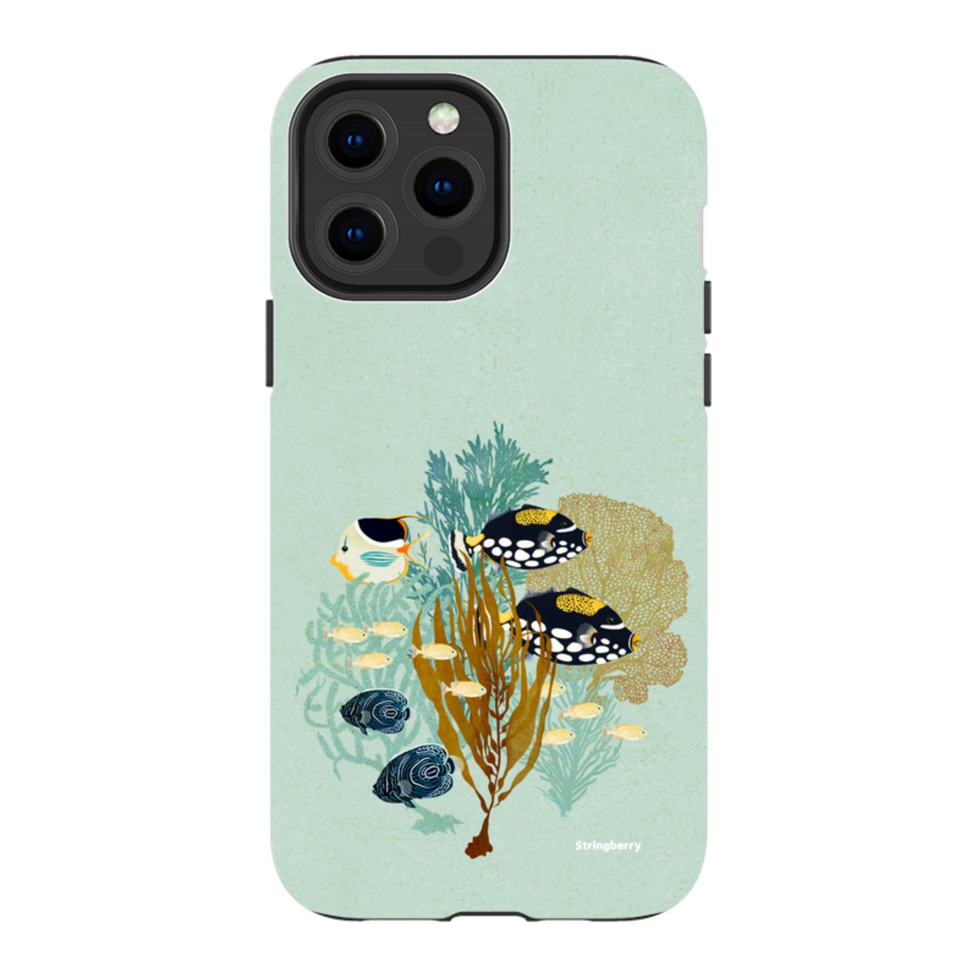 iPhone MagSafe Tough Case - Fish Town By Katherine Quinn