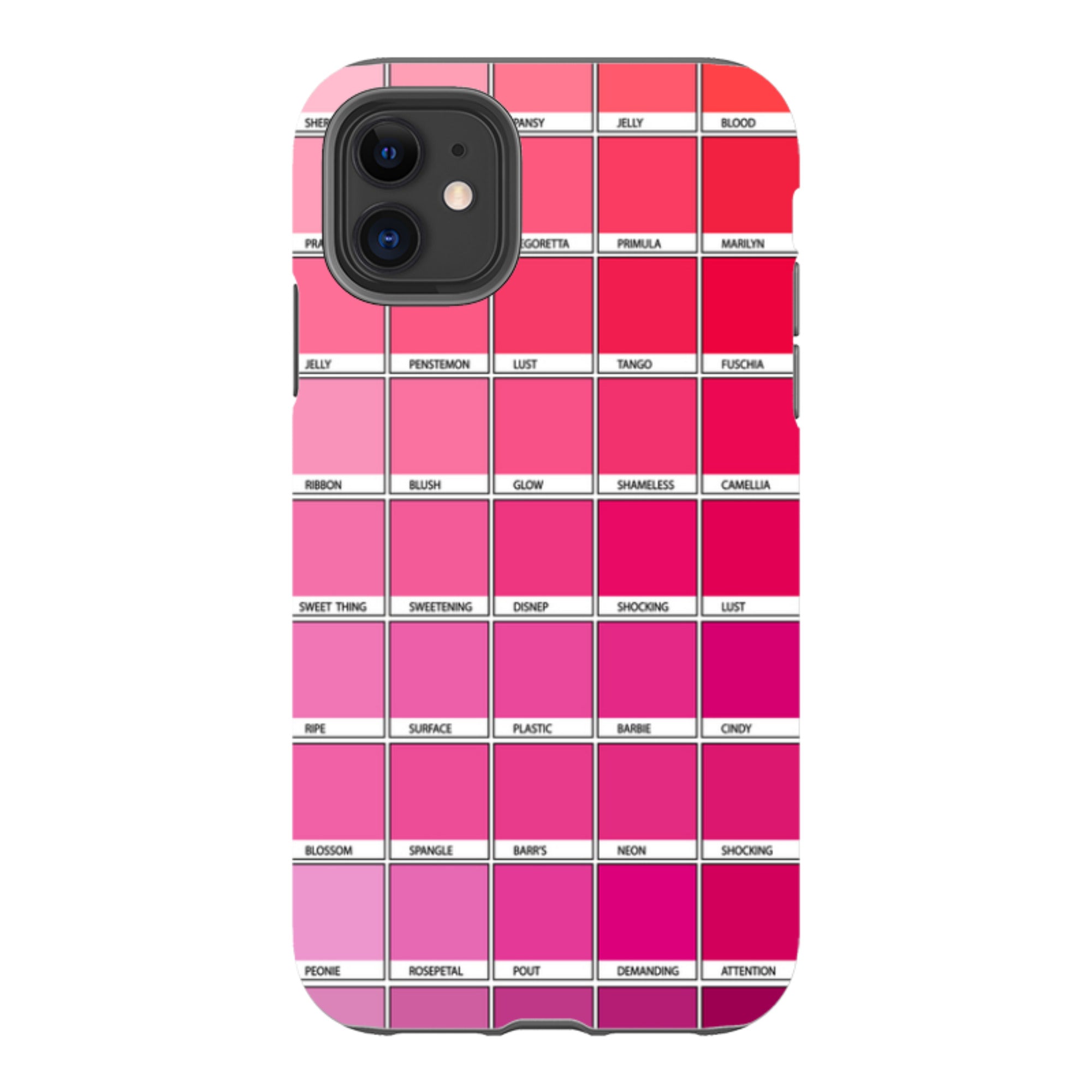 iPhone Tough Case - Pink Chromology By Kitty Joseph