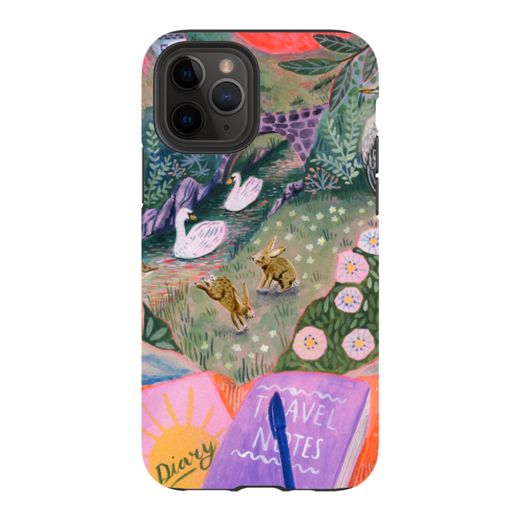 iPhone Tough Case - Wanderlust Camping Trip By Lee Foster Wilson