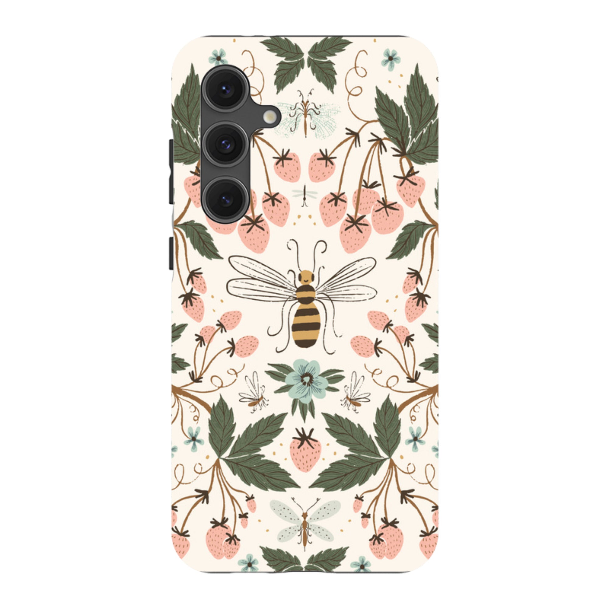 Samsung Tough Case - Bugs And Berries By Meghann Rader