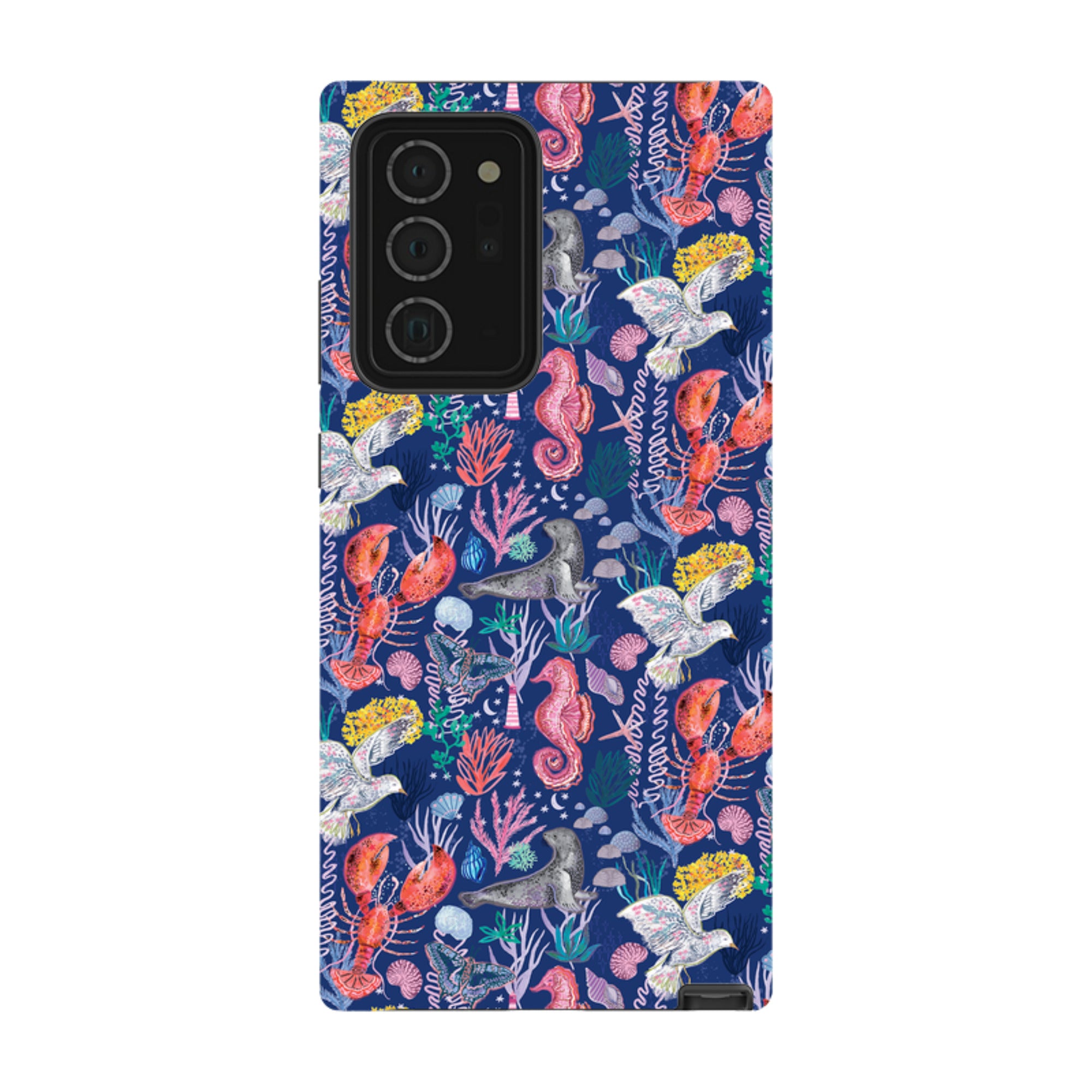 Samsung Tough  Case - Coastline Pattern C By Emma Frances Grant