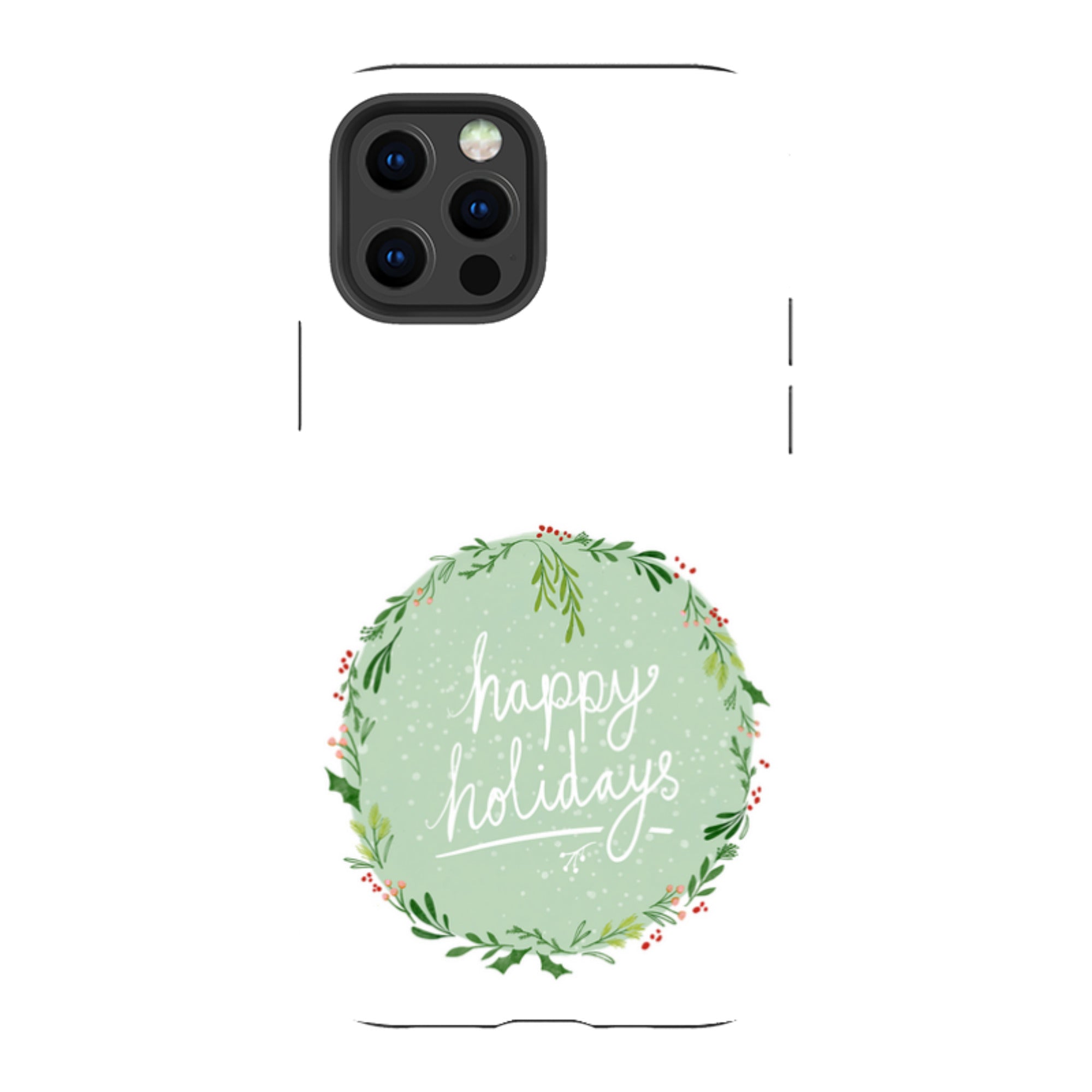 iPhone Tough Case - Happy Holidays By Katherine Quinn