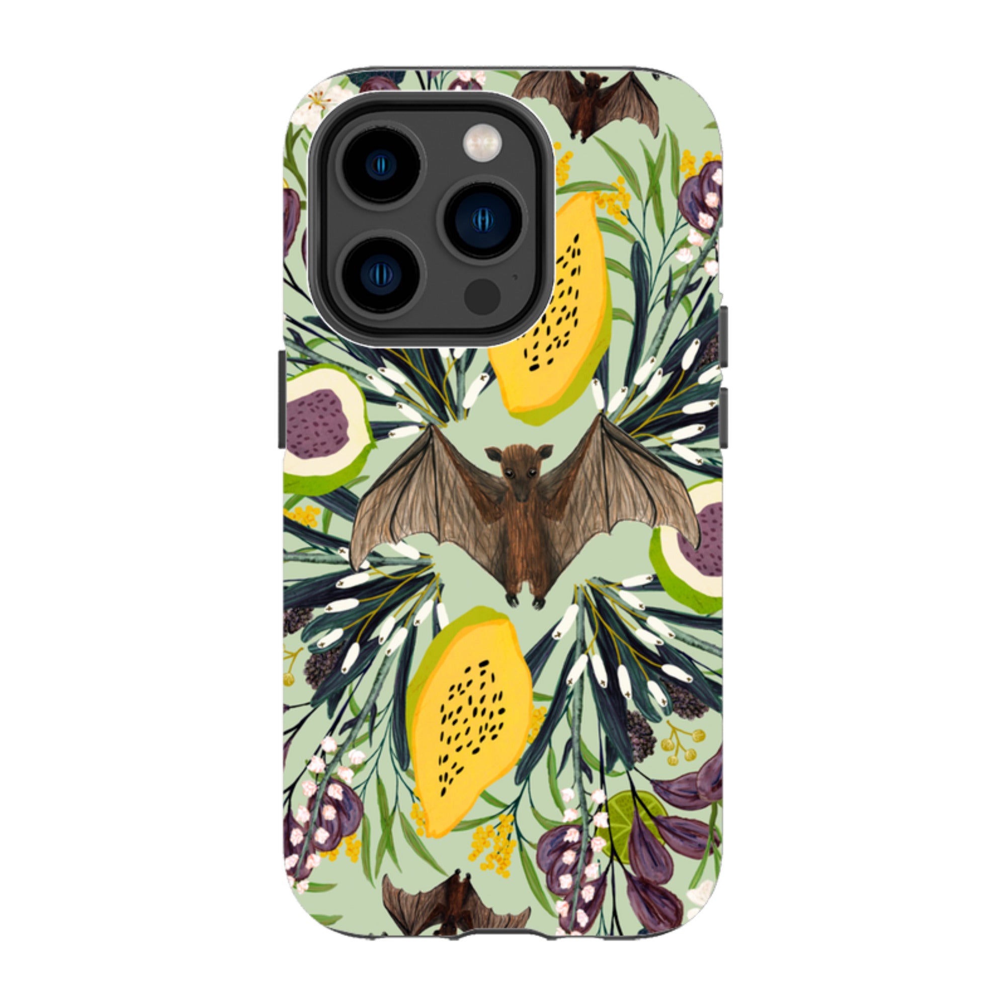 iPhone Tough Case - Bats By Katherine Quinn