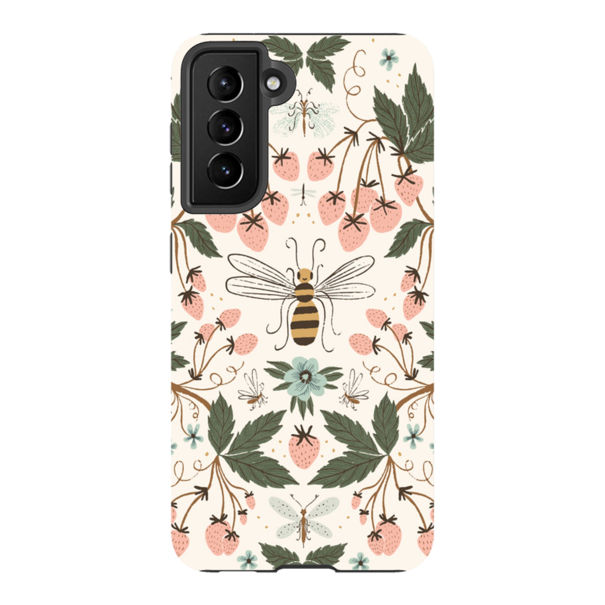 Samsung Tough Case - Bugs And Berries By Meghann Rader