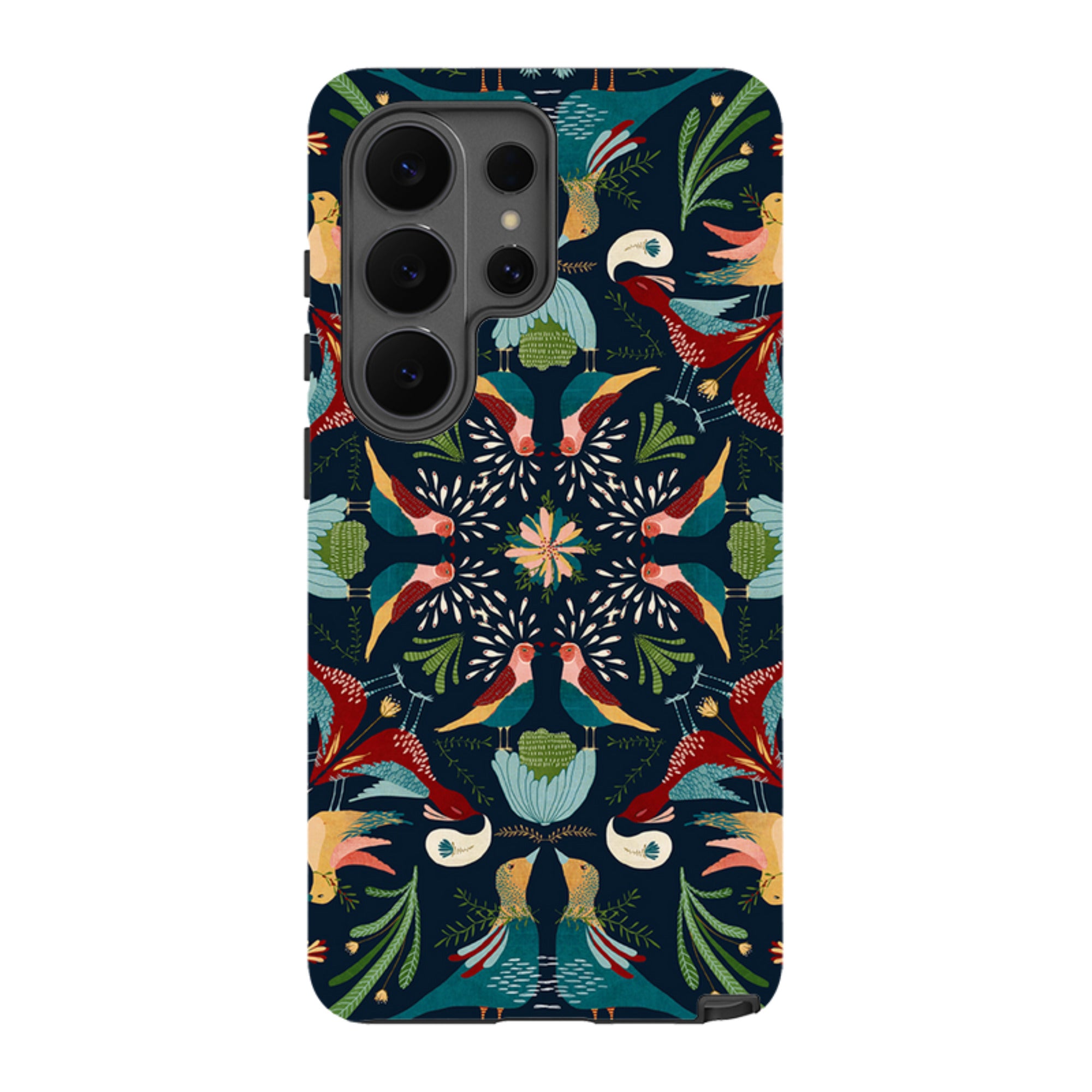 Samsung Tough Case - Navy Hanky By Katherine Quinn