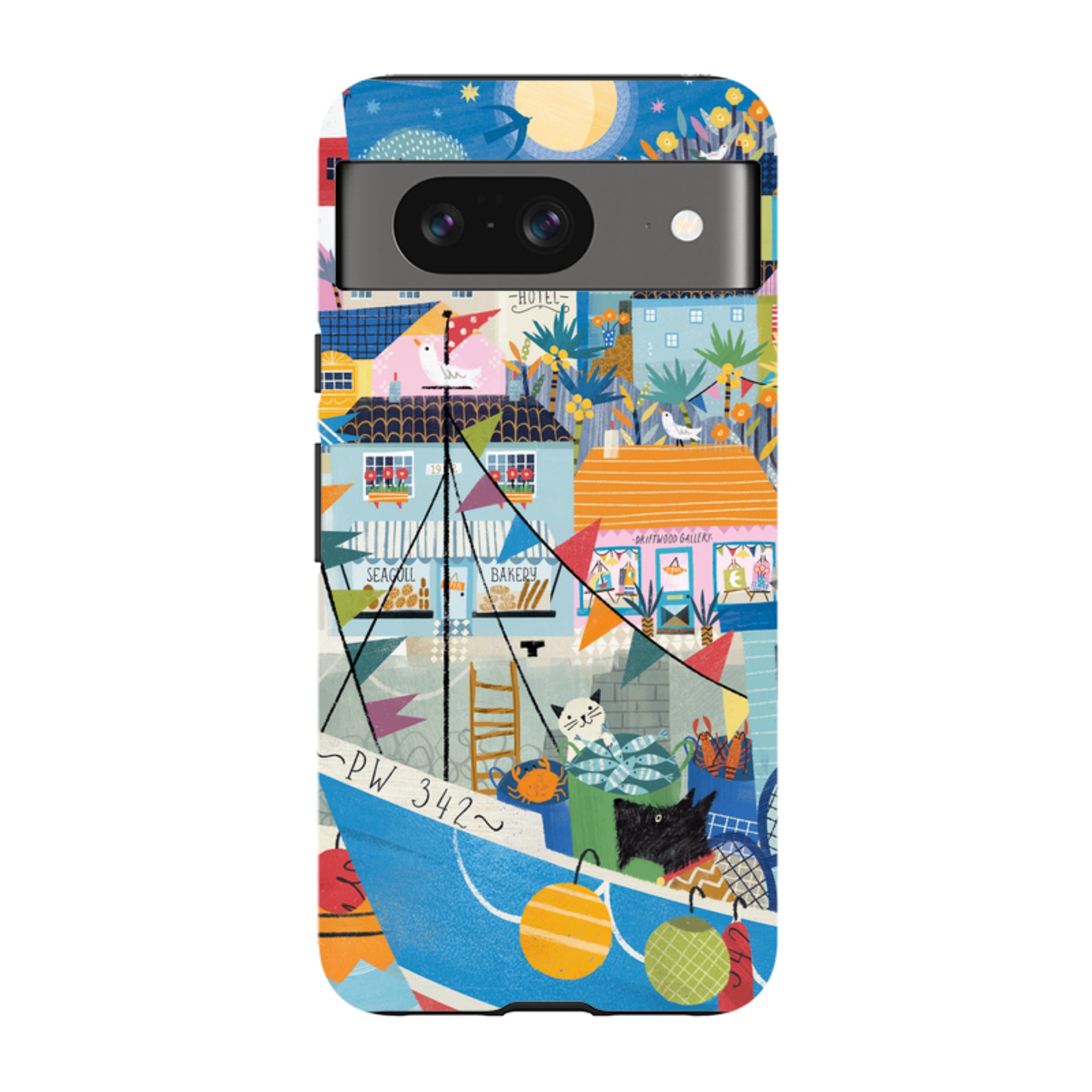 Google Tough Case - Night Harbour 2 By Ali Brookes