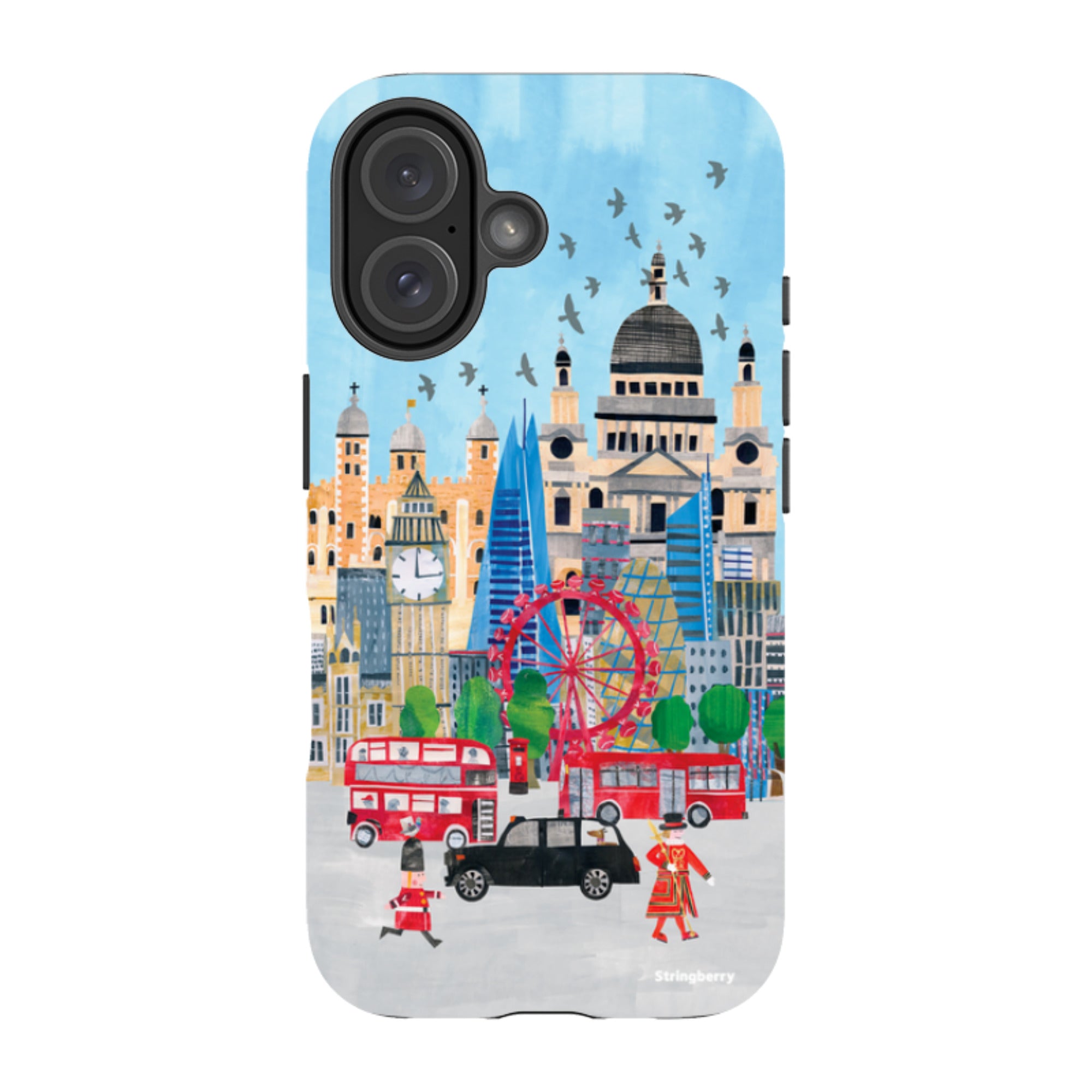 iPhone Tough Case - Spring In London By Tracey English