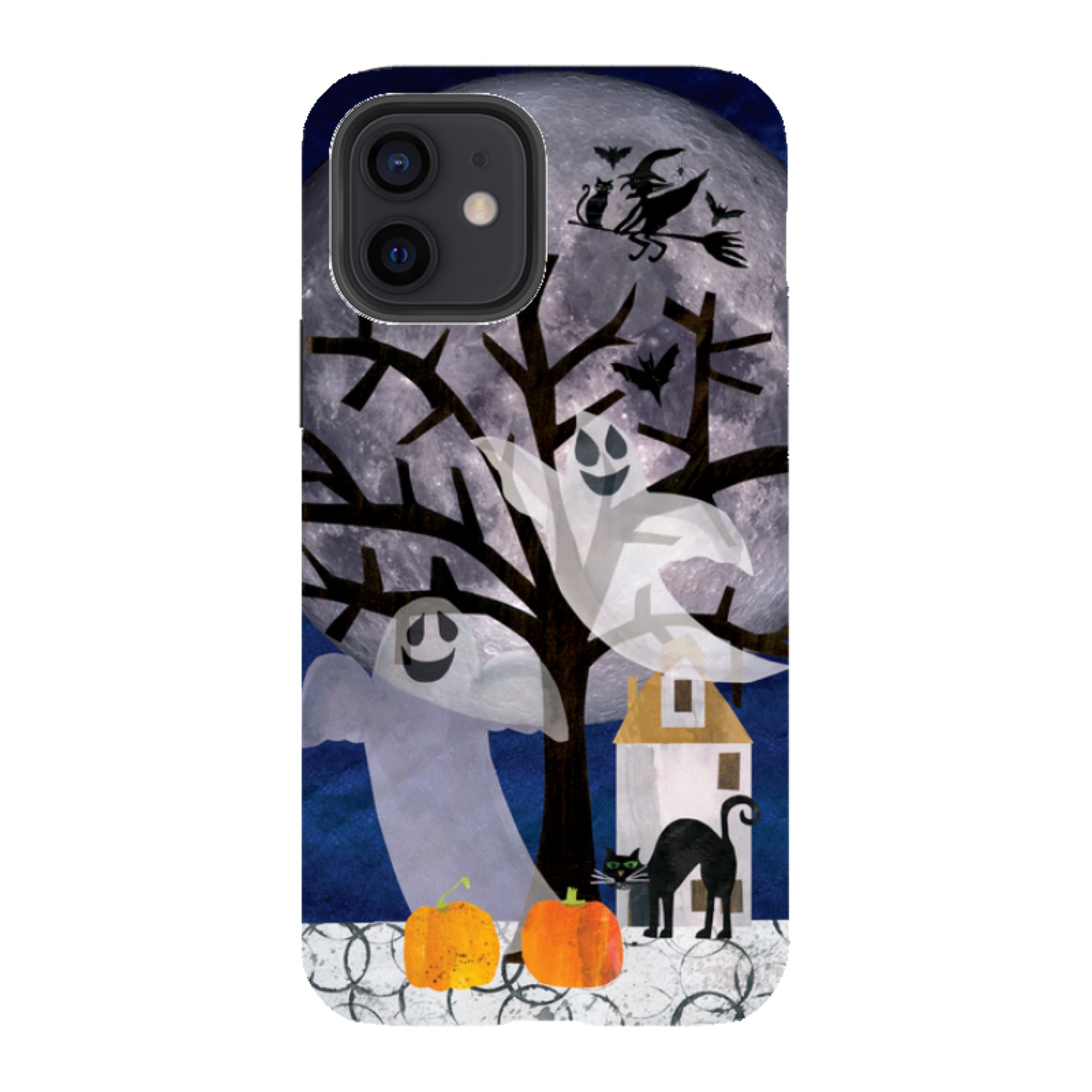 iPhone Tough Case - Halloween Moon By Tracey English