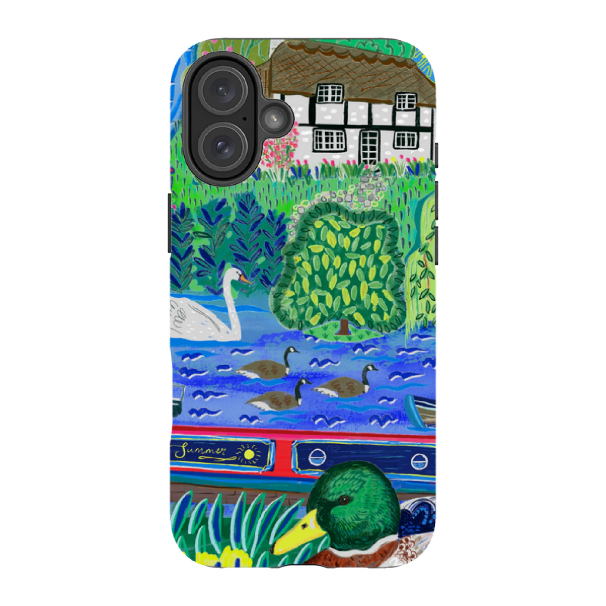 iPhone MagSafe Tough Case - Canalside By Emma Frances Grant