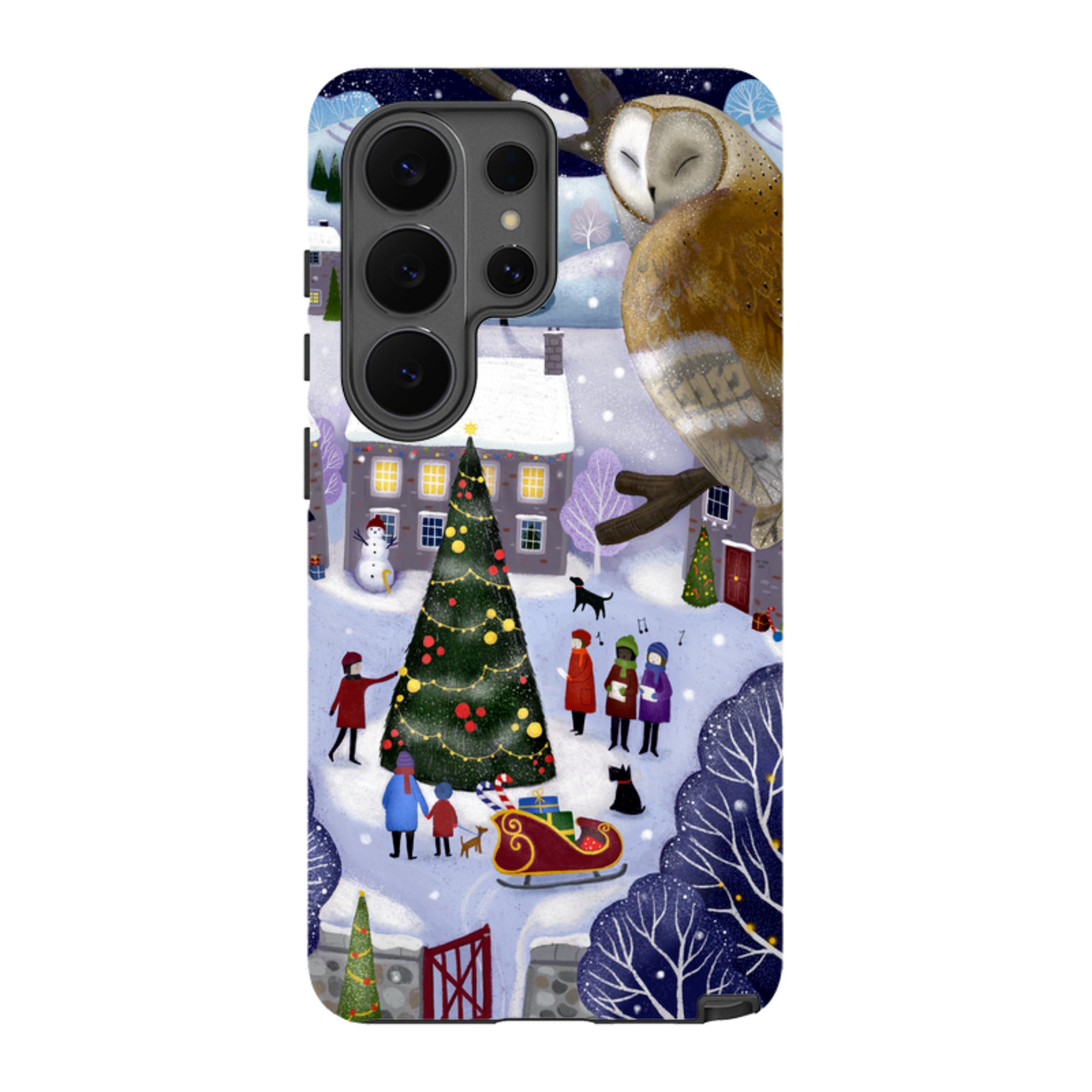 Samsung Tough Case - Advent Owl By Bex Parkin