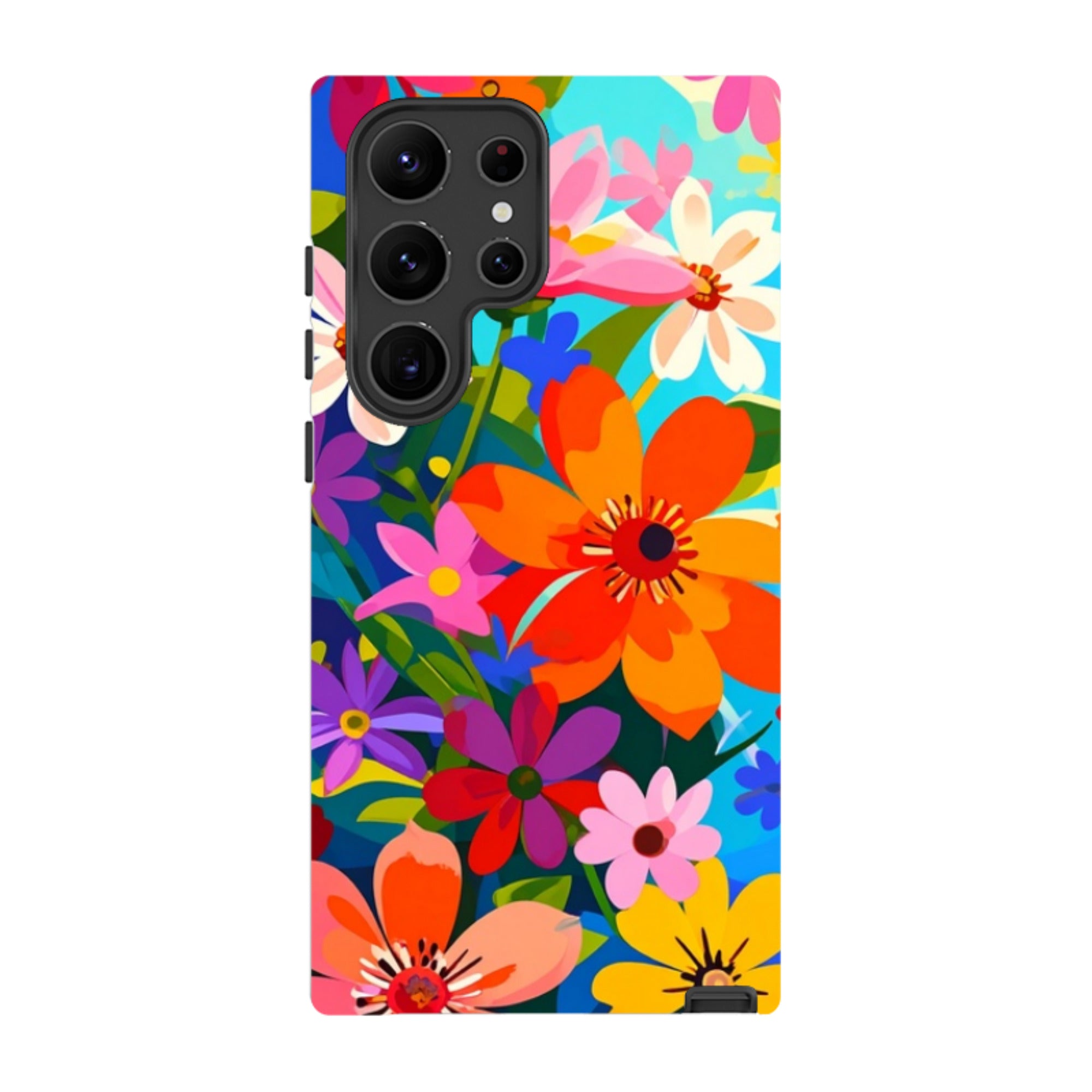 Samsung Tough Case - Rainbow Floral
