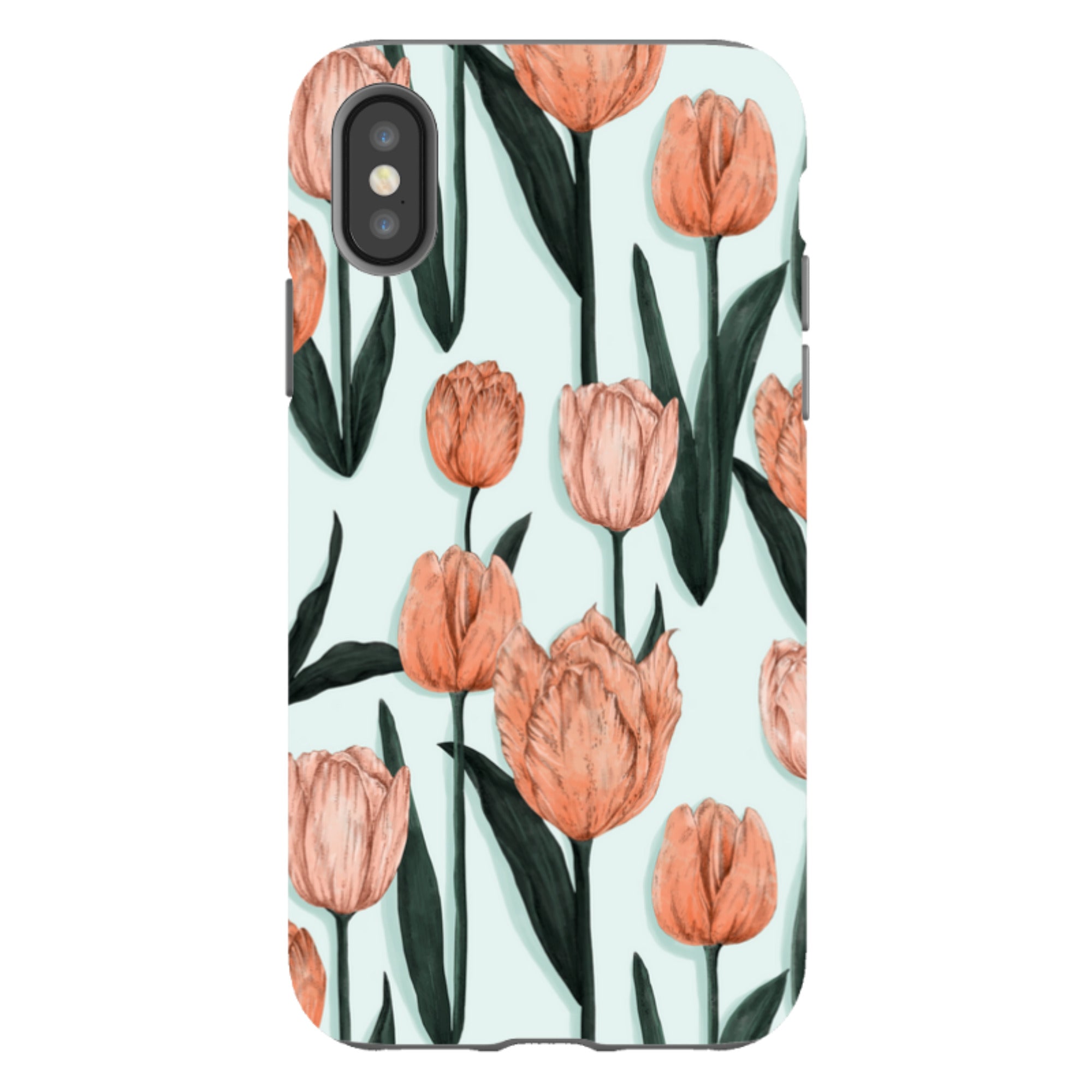 iPhone Tough Case - Tulips By Jade Mosinski