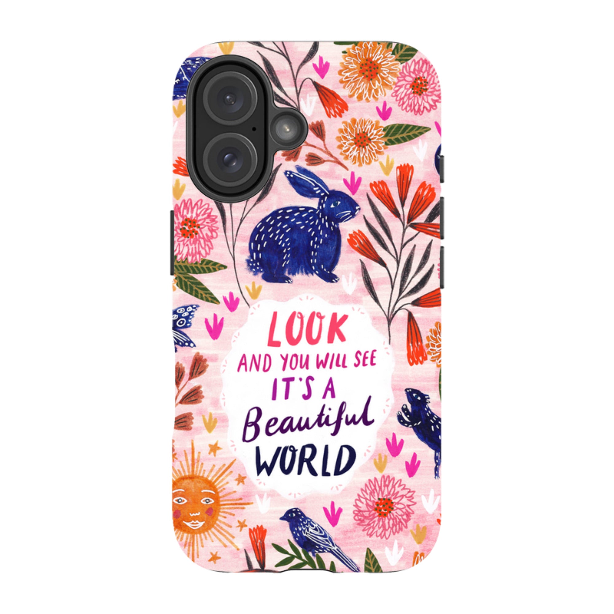 iPhone Tough Case - Beautiful World By Lee Foster Wilson