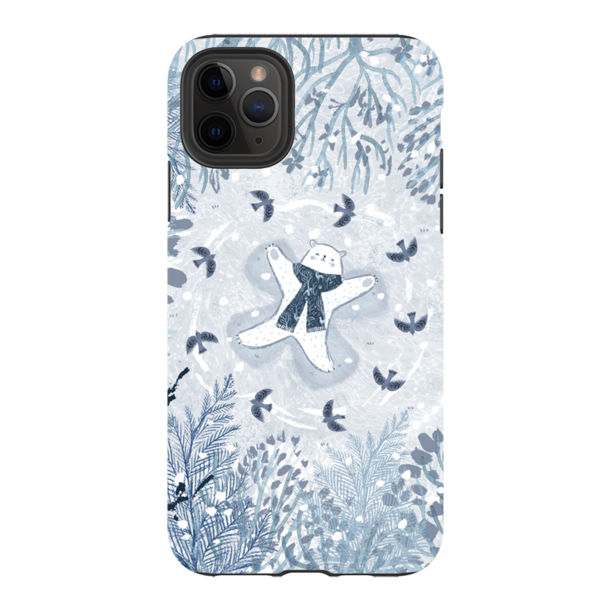 iPhone Tough Case - Snow Angel By Emma Frances Grant