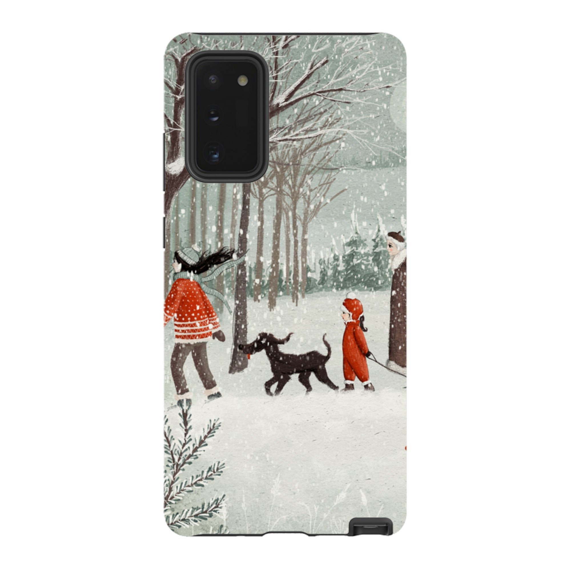 Samsung Tough Case - Winter Walk By Maja Lindberg