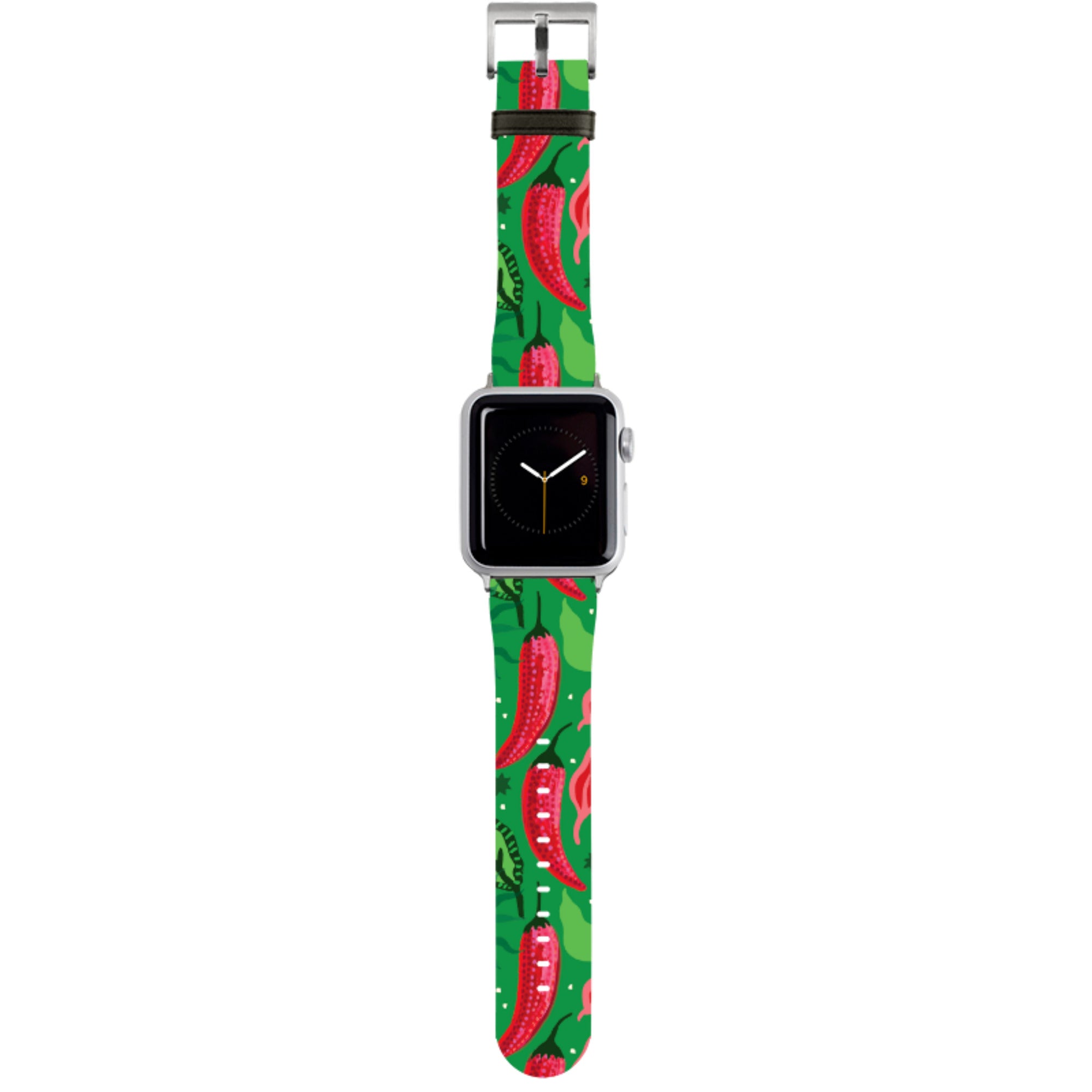 Chilli Cherry Apple Watch Strap By Emma Frances Grant