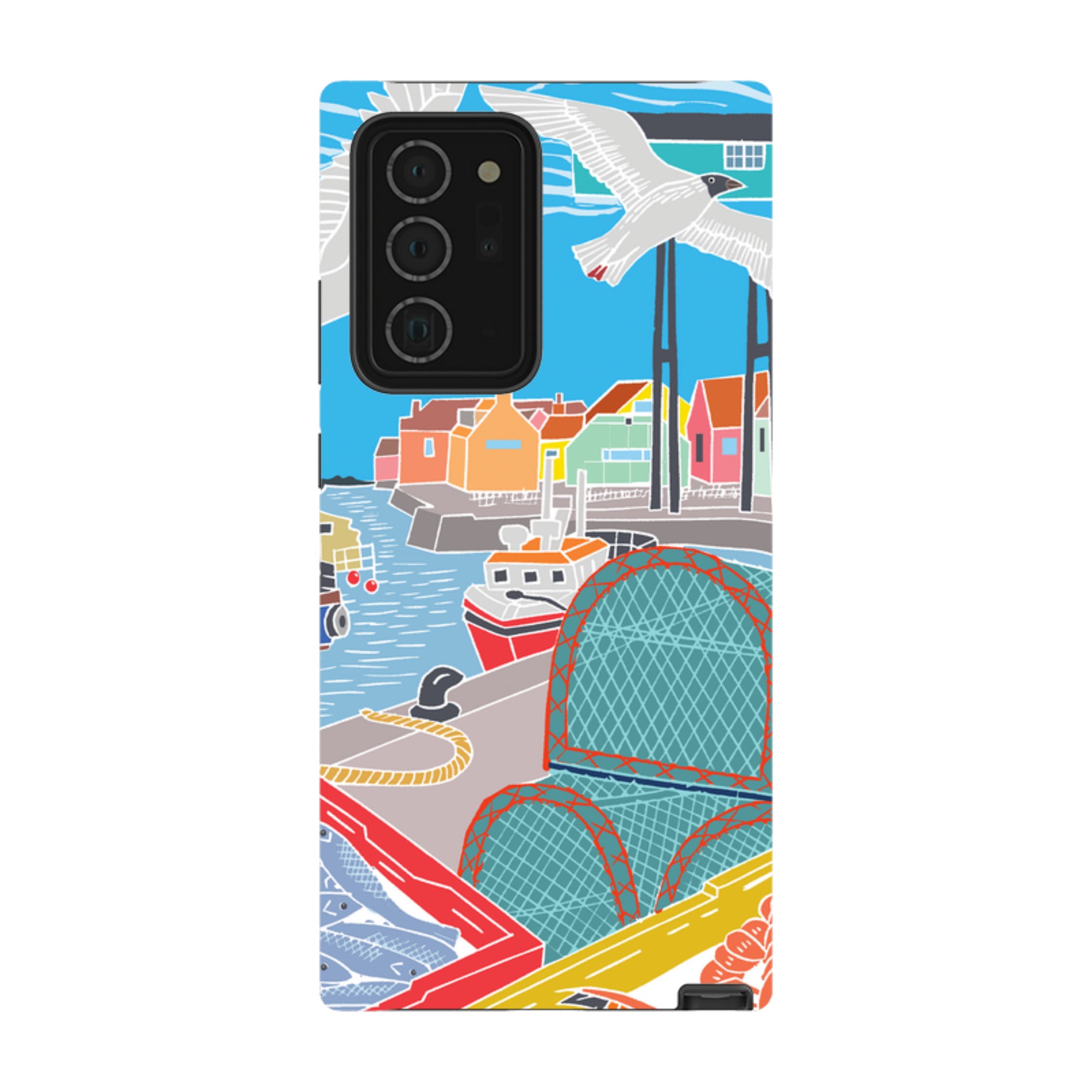 Samsung Tough Case - Bright Houses By Kate Heiss