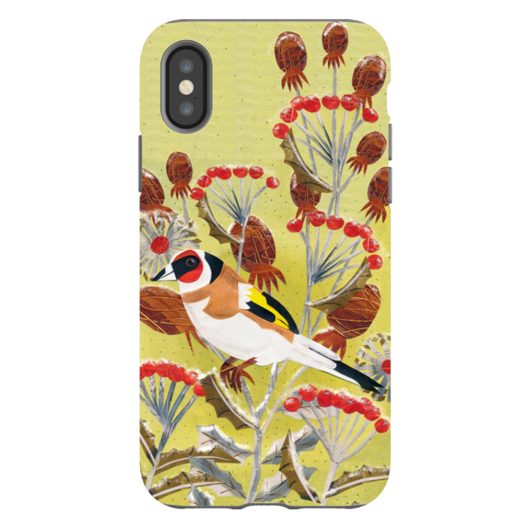 iPhone Tough Case - Bullfinch By Tracey English