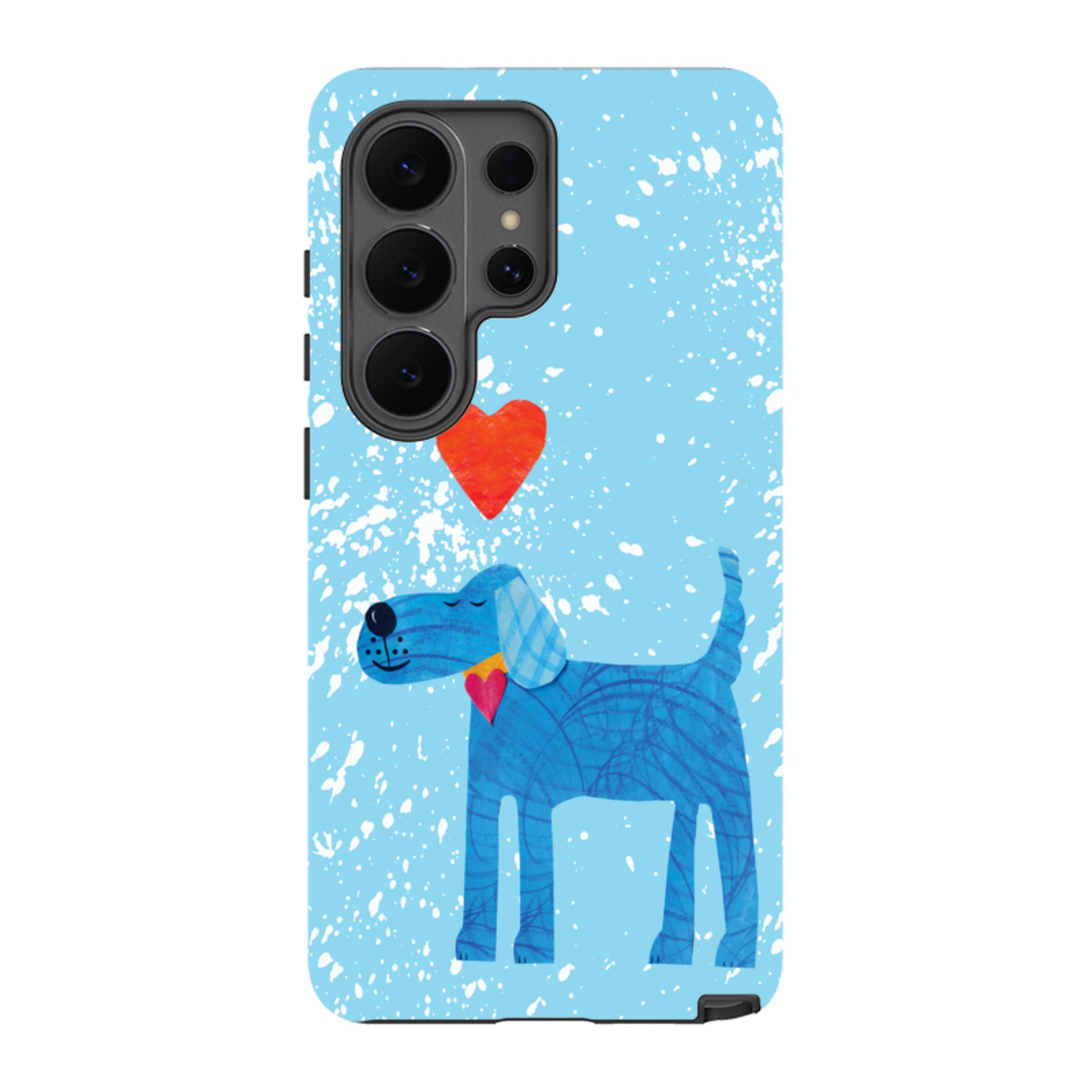 Samsung Tough Case - Blue Dog By Tracey English