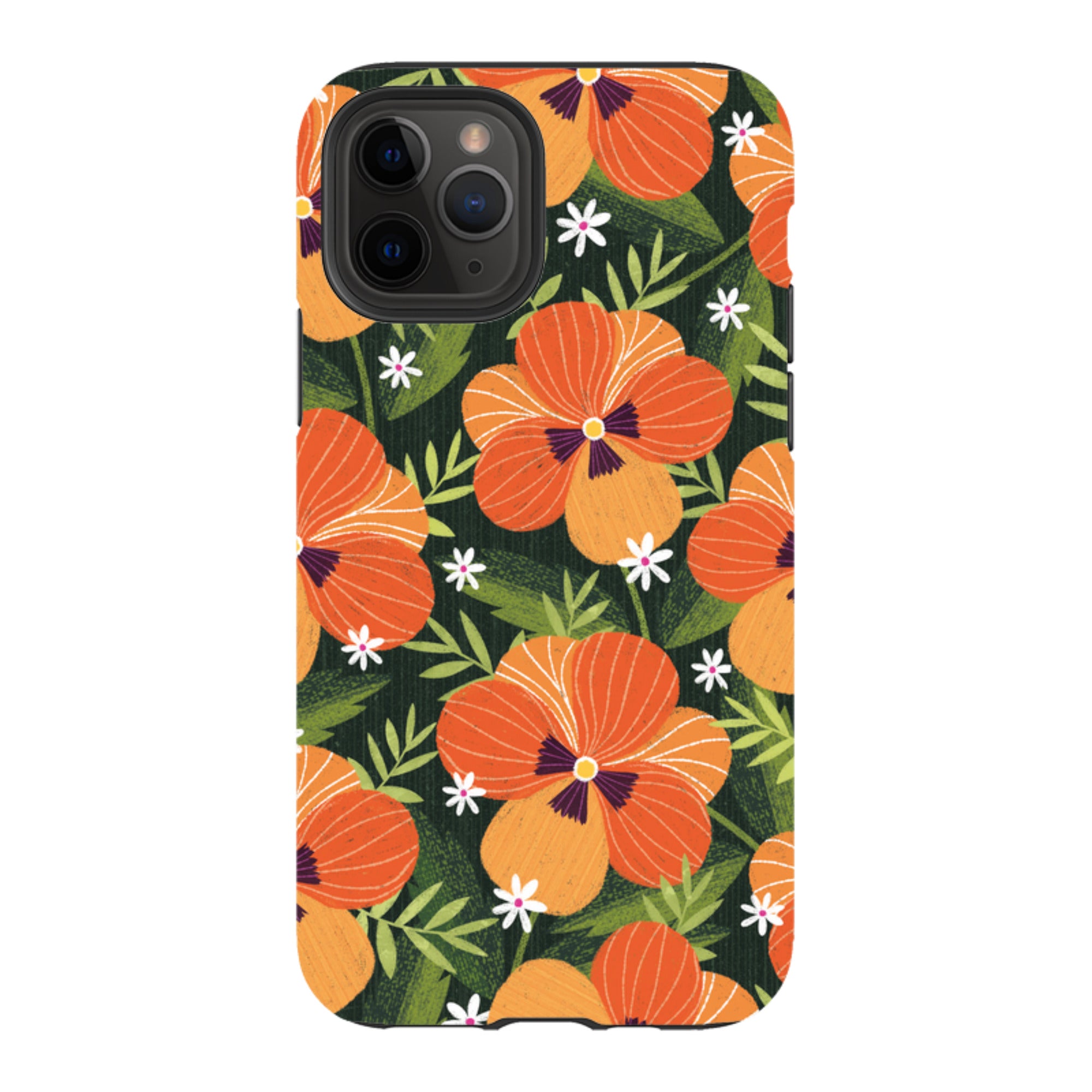 iPhone Tough Case - Pensees II By Ali Brookes