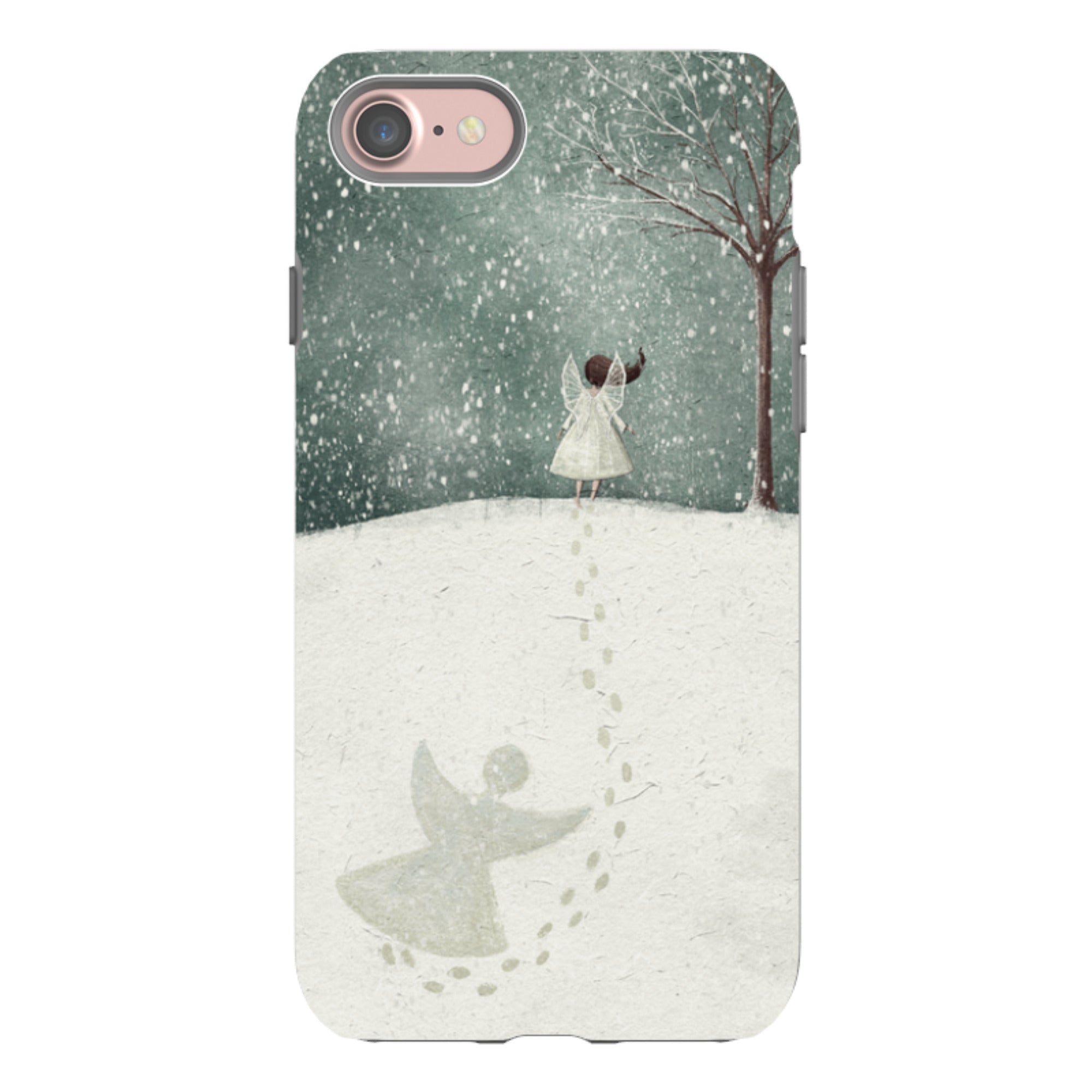 iPhone Tough Case - Snow Angel By Maja Lindberg