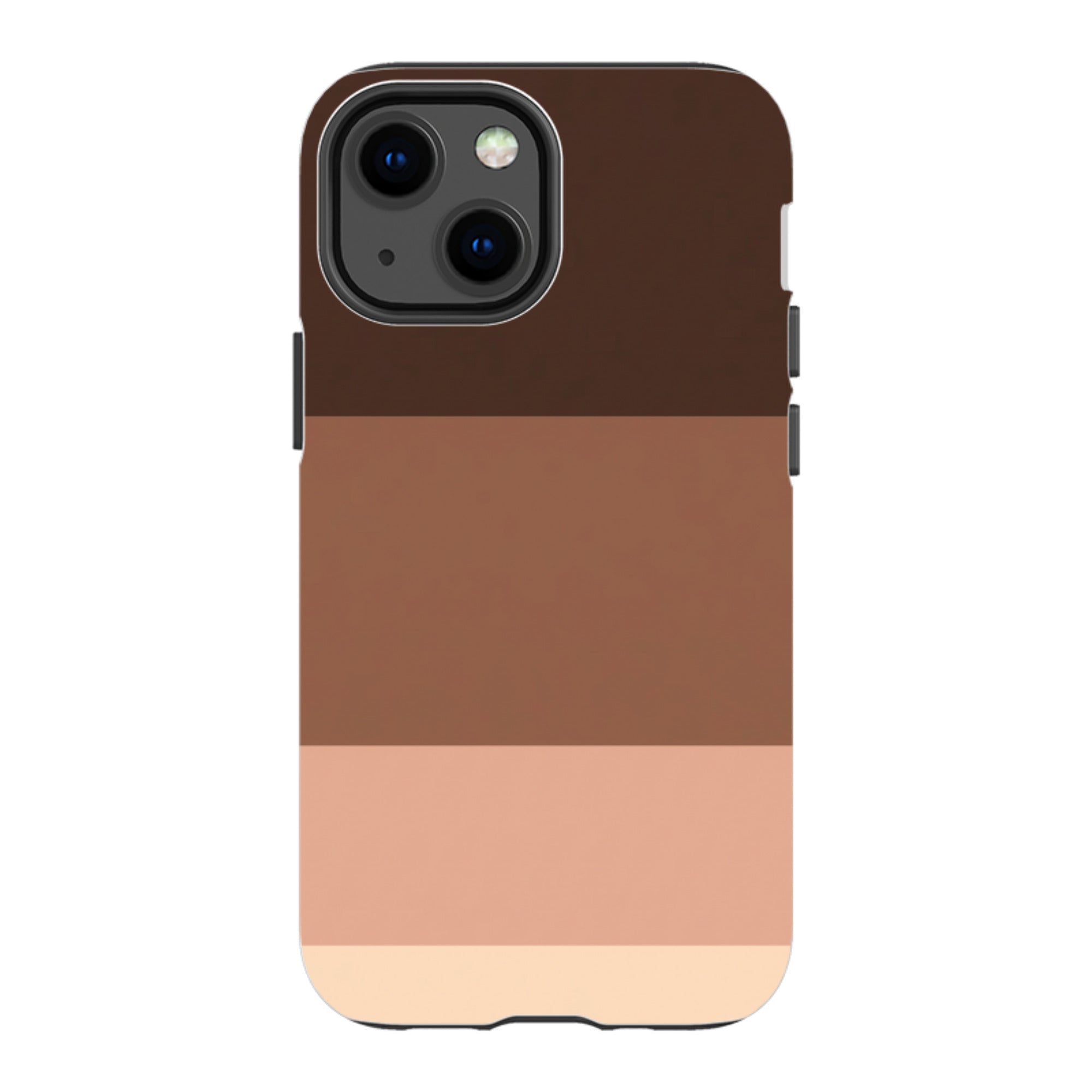 iPhone Tough Case - Brown Gradient
