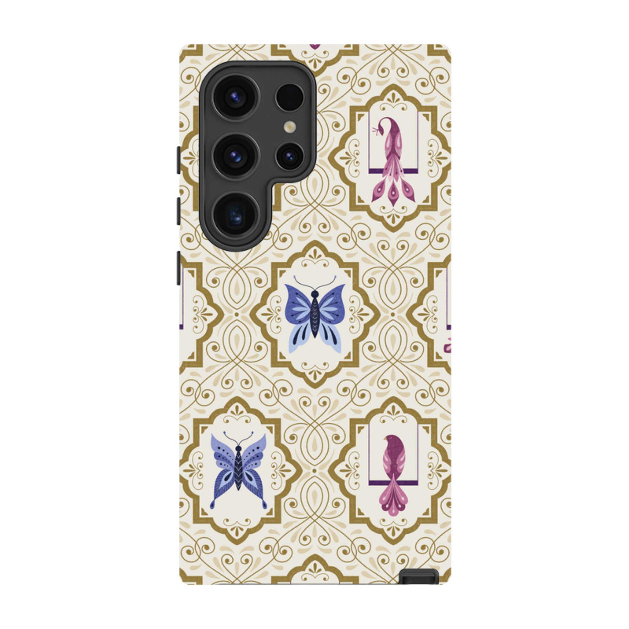 Samsung Tough Case - Wingframes Ivory By Jenny Zemanek