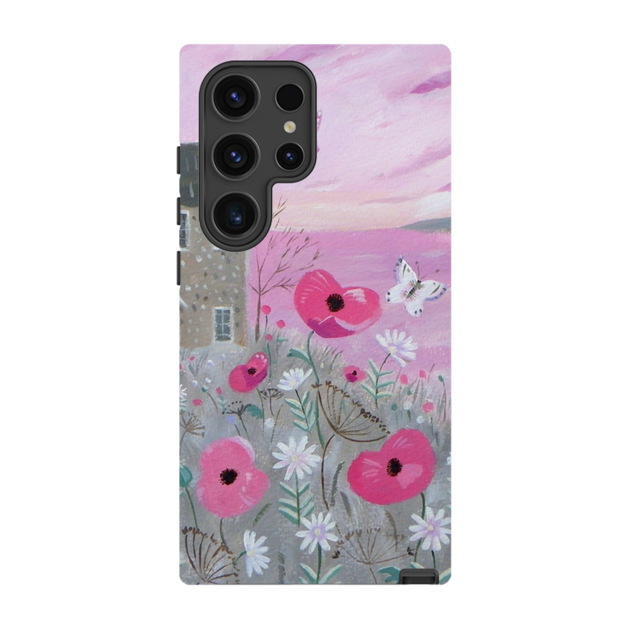 Samsung Tough Case - Seaside Flowers By Mary Stubberfield