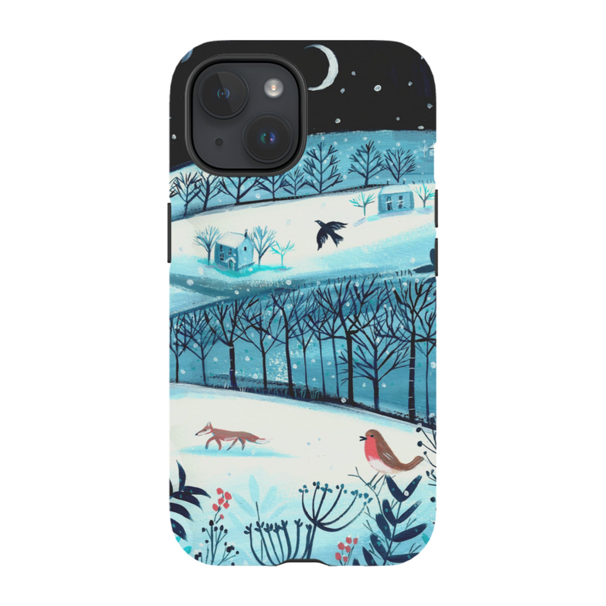 iPhone Tough Case - Winterscape-2 By Mary Stubberfield