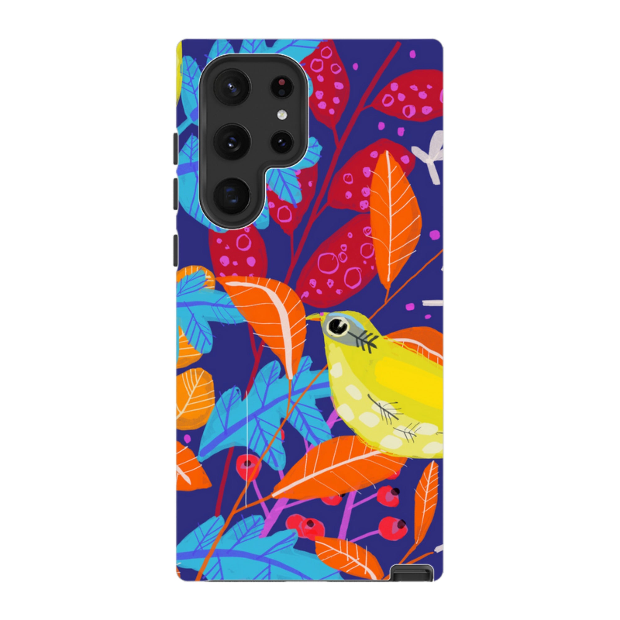 Samsung Tough Case - Yellow Bird By Claire West