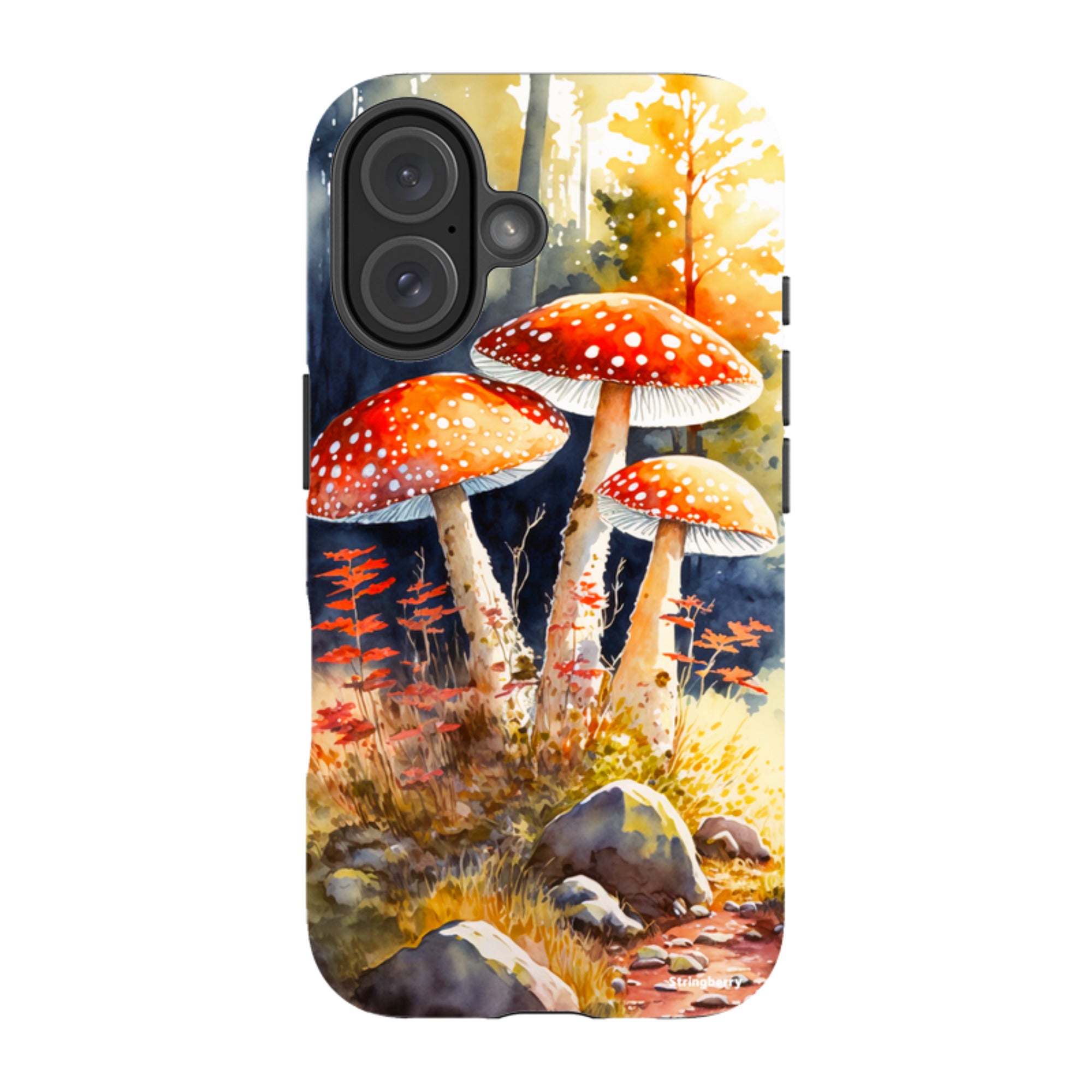 iPhone Tough Case - Mushroom Colour I