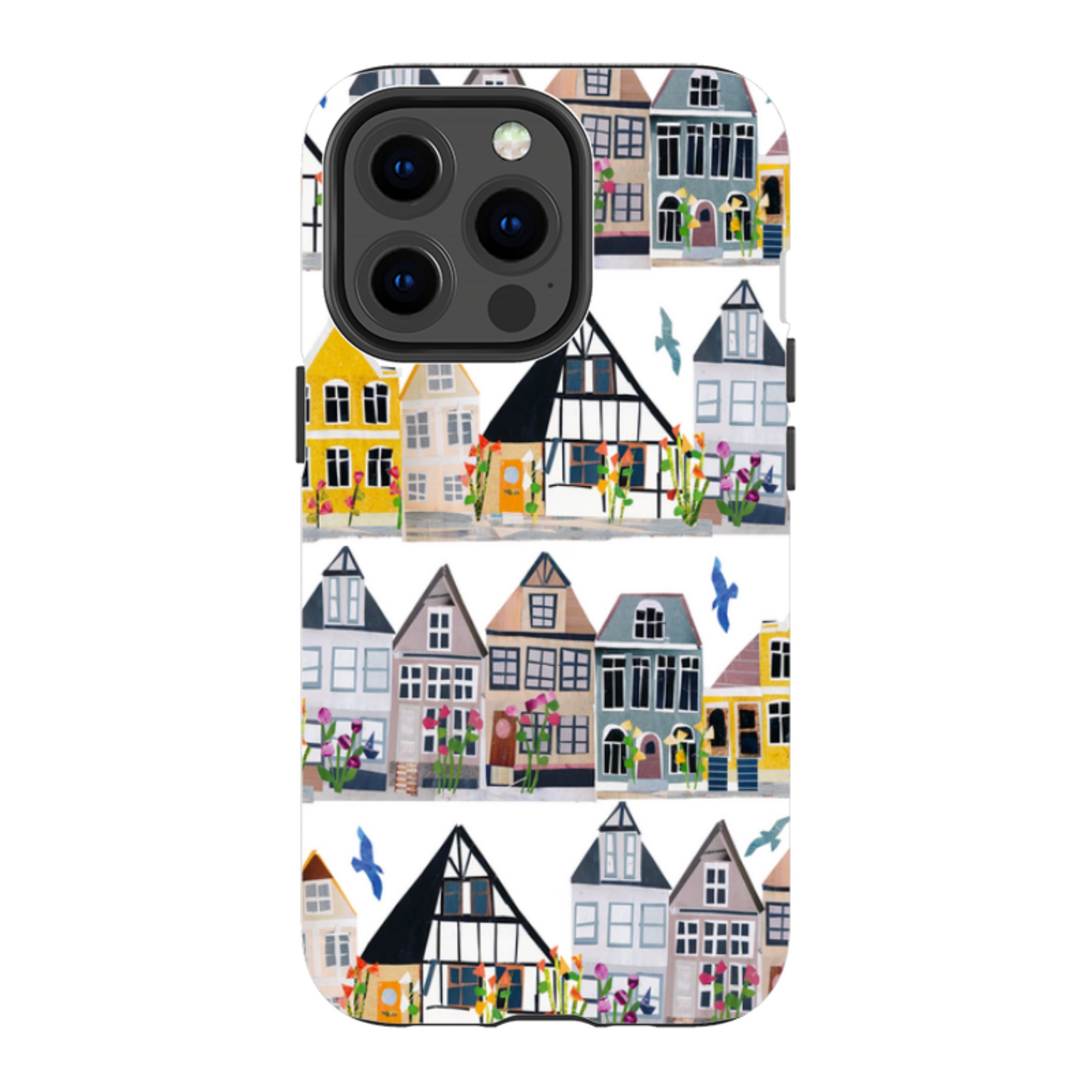 iPhone Tough Case - Danish Houses By Tracey English