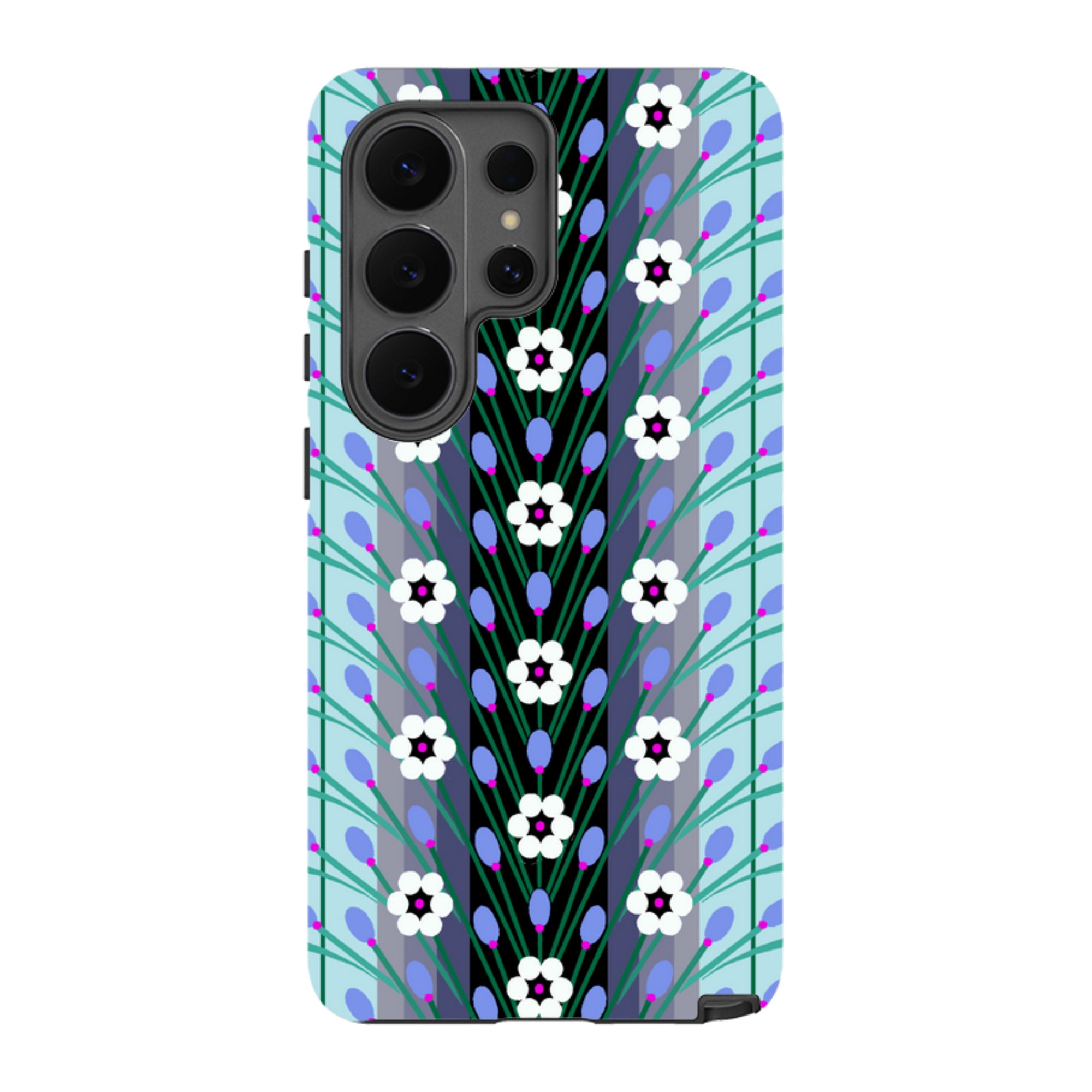 Samsung Tough  Case - Lavender Blue By Cressida Bell