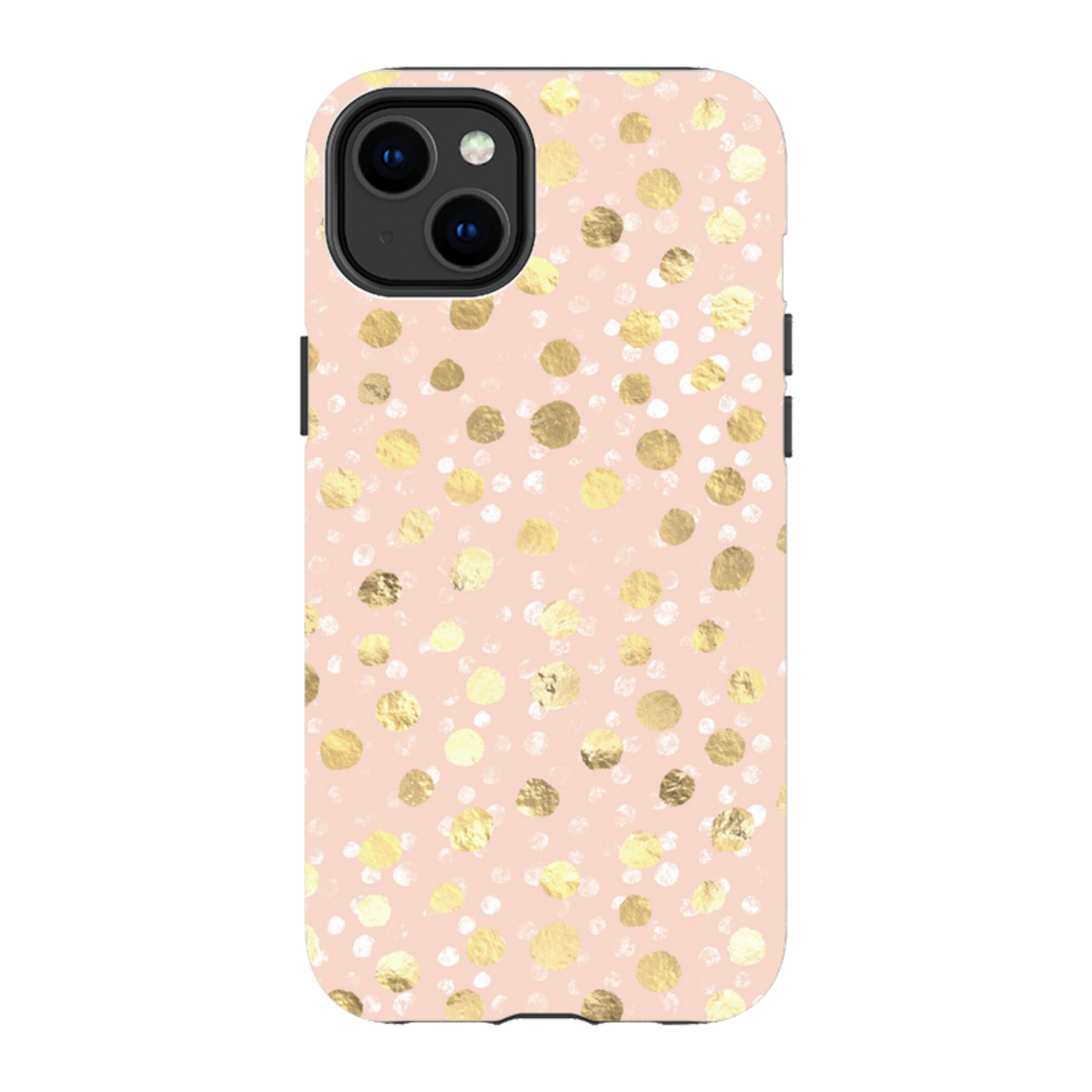 iPhone Tough Case - Marble Dots II (case does not glitter)