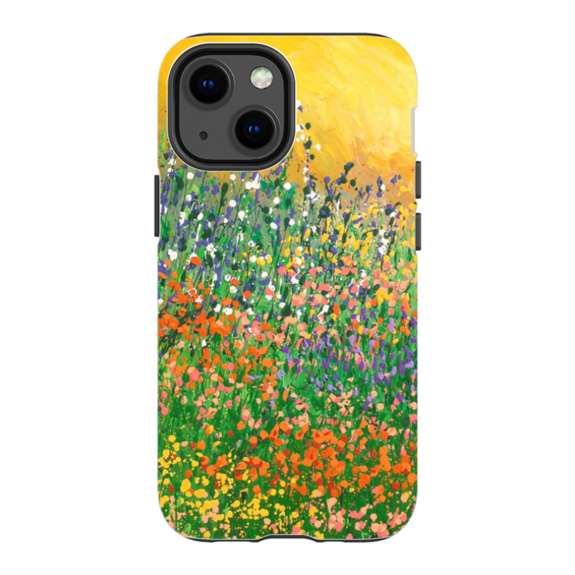 iPhone Tough Case - Sun Garden By Linda Calvert Jacobson