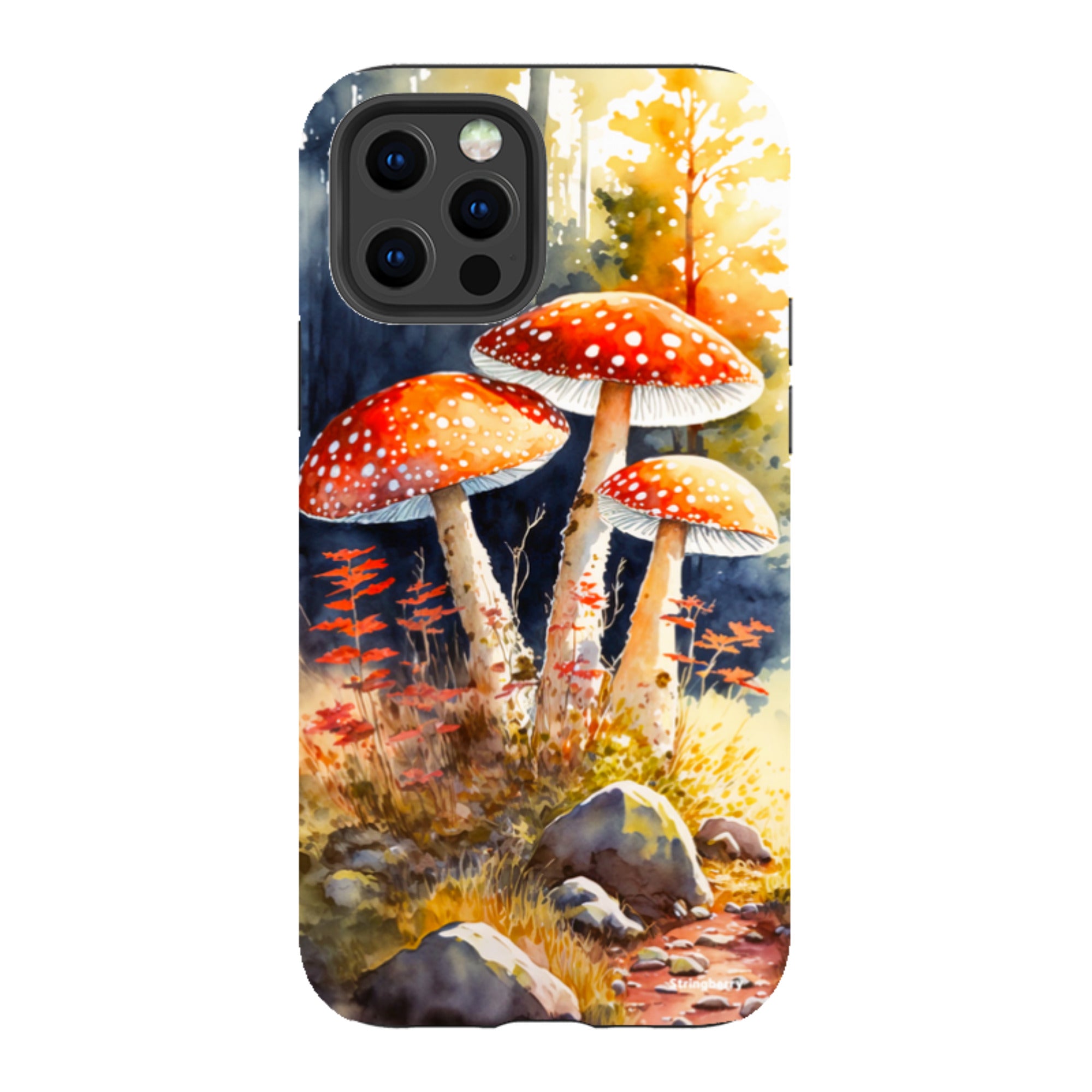 iPhone Tough Case - Mushroom Colour I