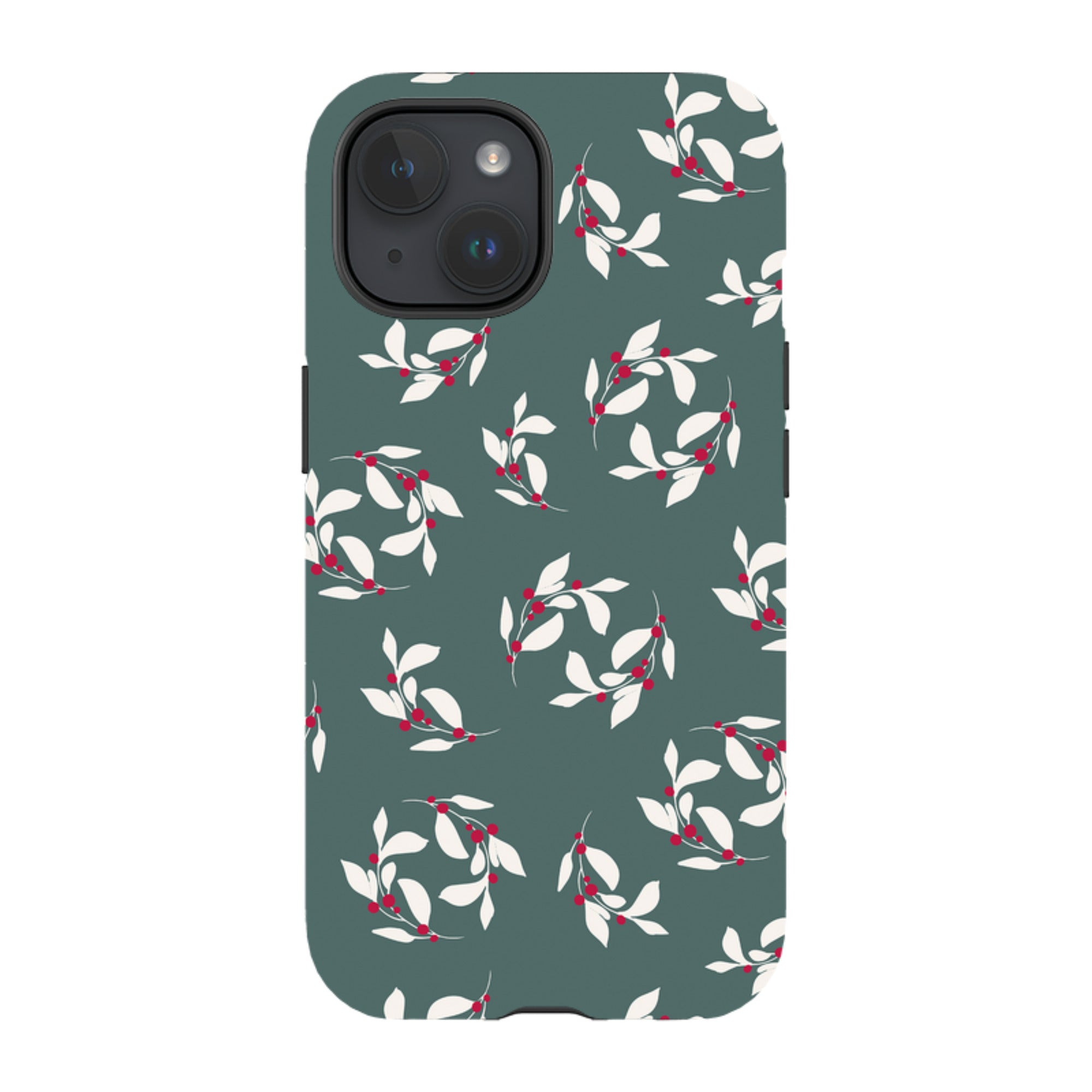 iPhone MagSafe Tough Case - Winter Floral
