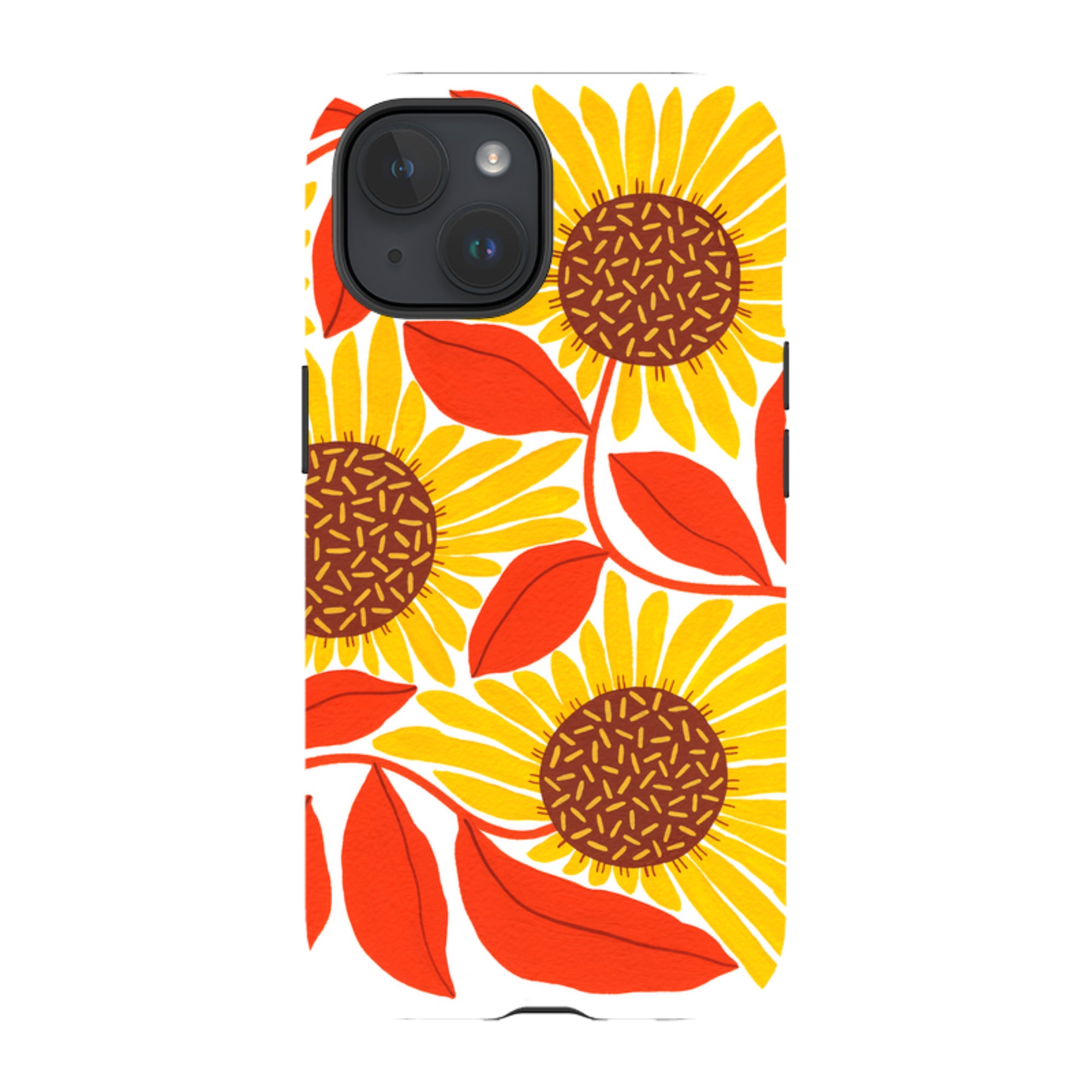iPhone MagSafe Tough Case -  Sunflower By Madalina Andronic