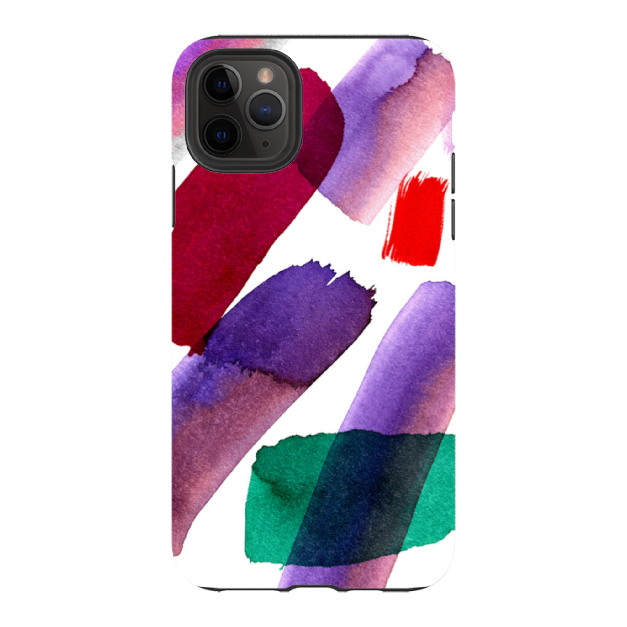 iPhone Tough Case - Lilac Brushes By Kitty Joseph
