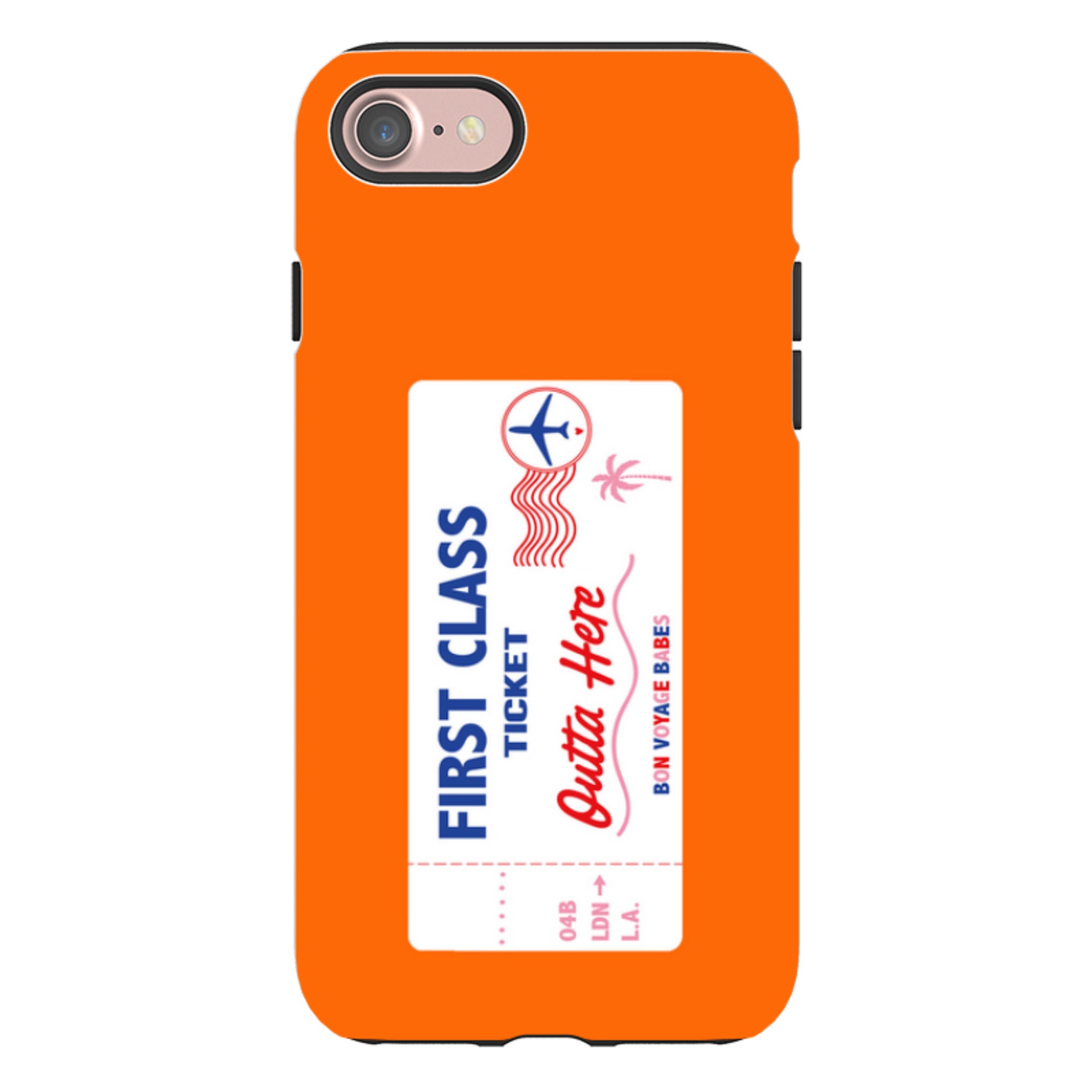 iPhone Tough Case - First Class Orange