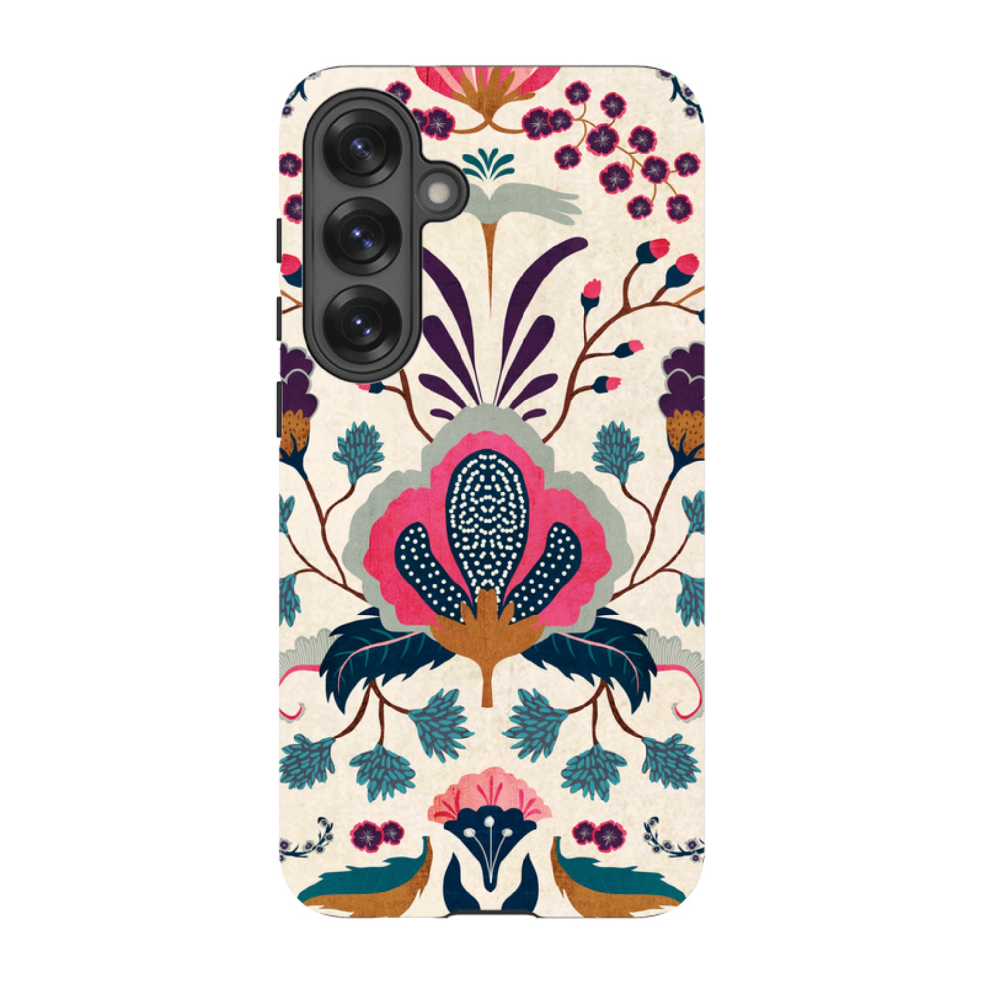 Samsung Tough Case - Folk Floral By Katherine Quinn